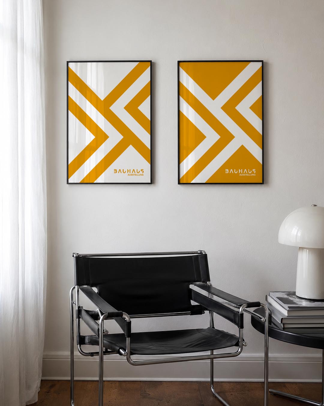 Lijnenspel en kleur Posterset