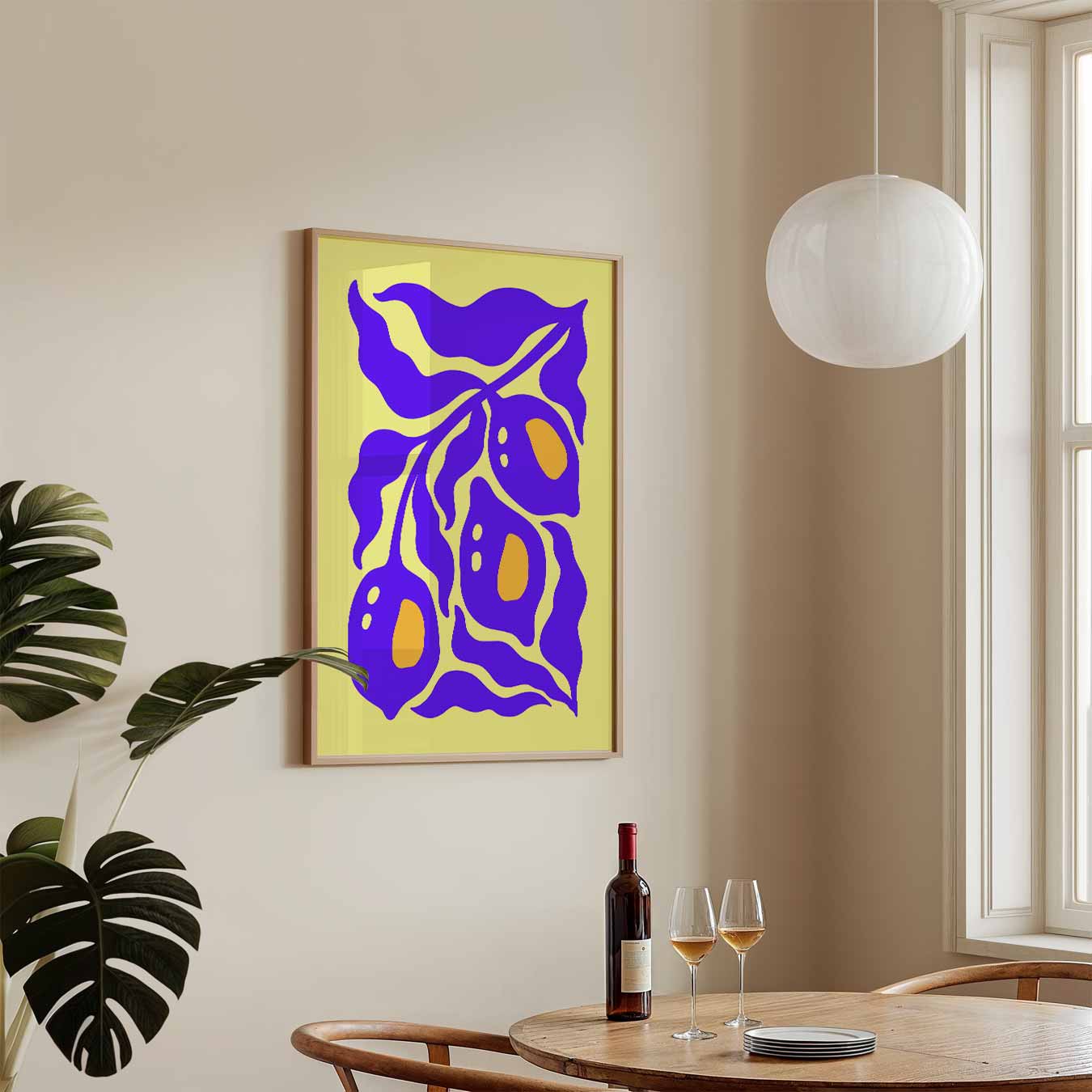 Vrolijke Crealemon Poster-WallArtistic