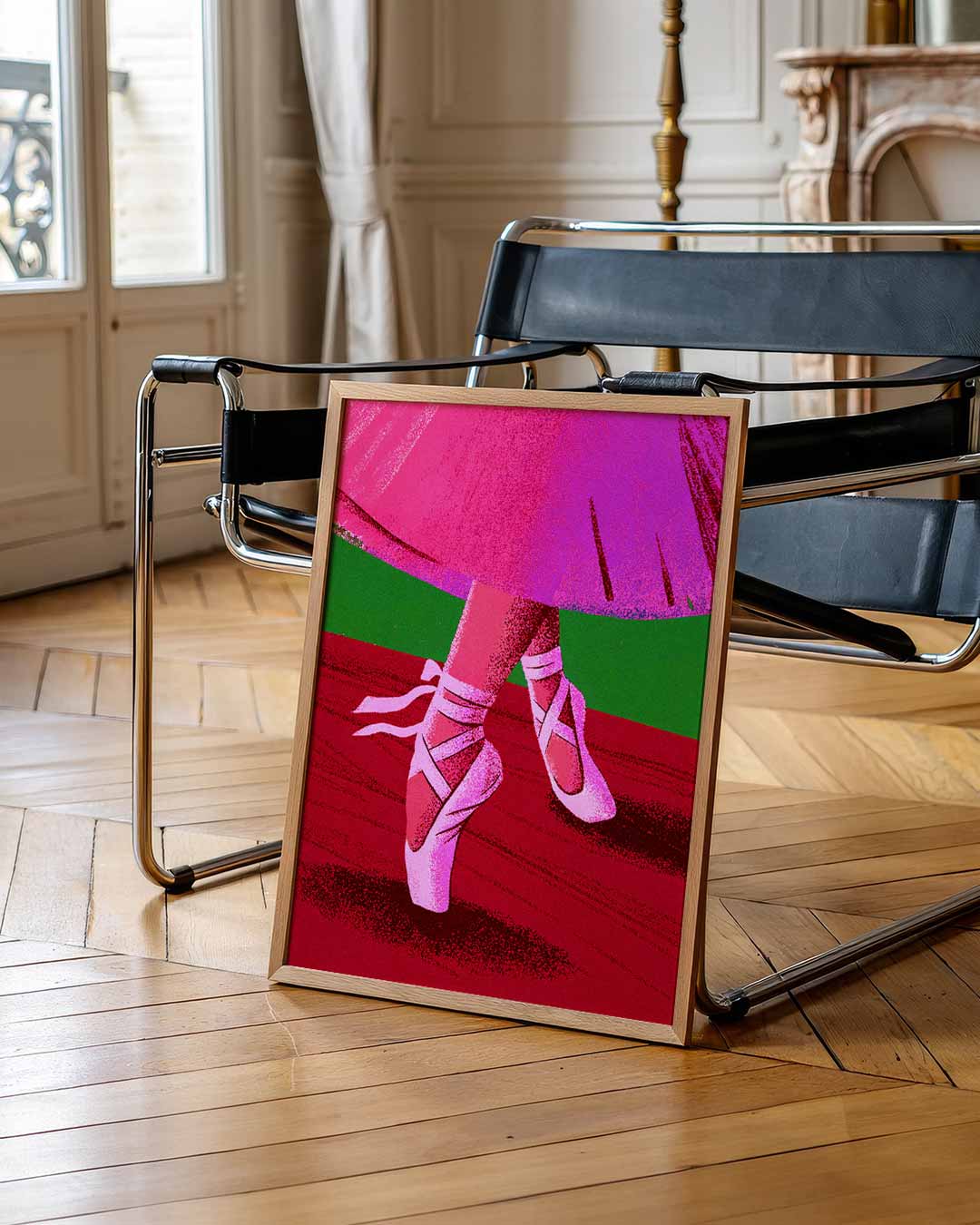 Dansende Schoonheid Poster-WallArtistic