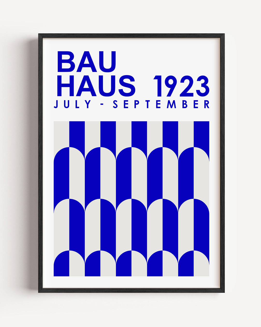Vormritme en kleur Poster