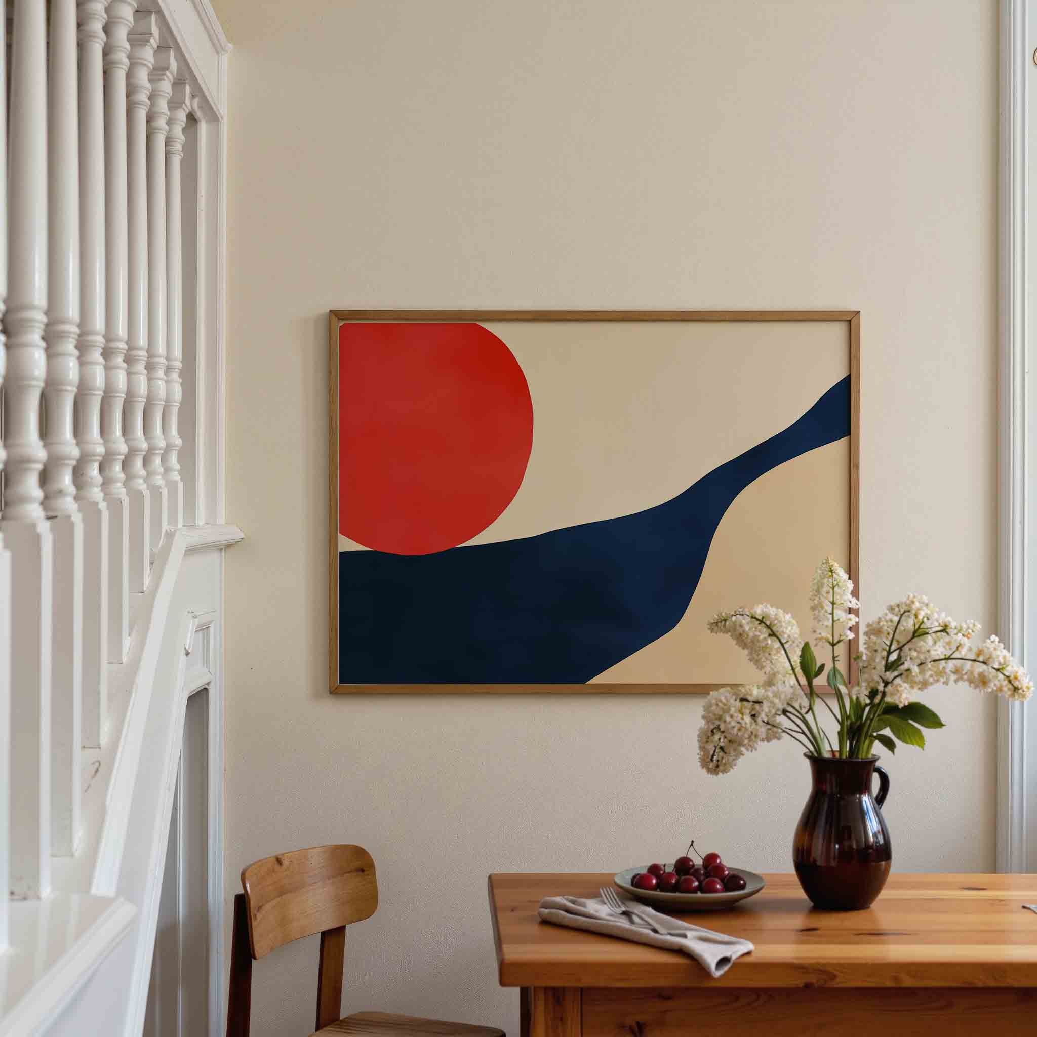 Abstracte vormen Poster