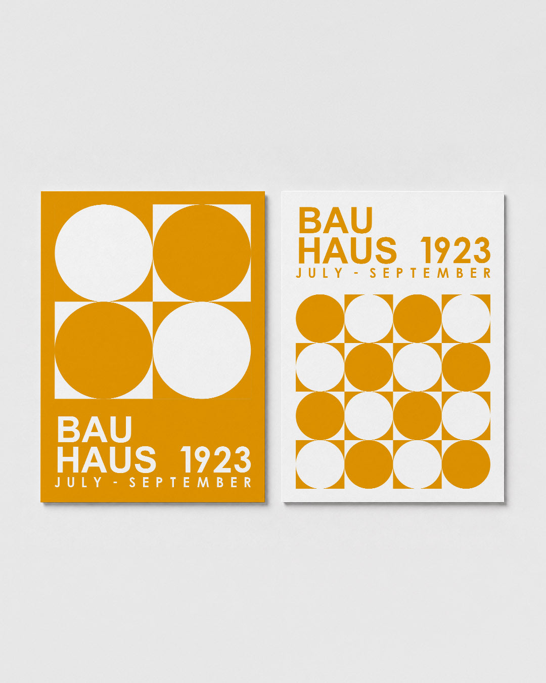 Cirkel en vierkant Posterset