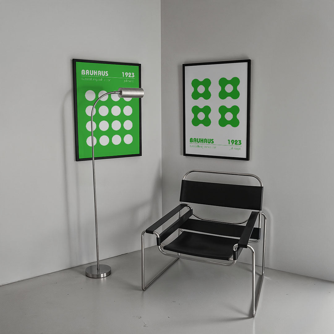 Cirkelpatroon en kleur Posterset