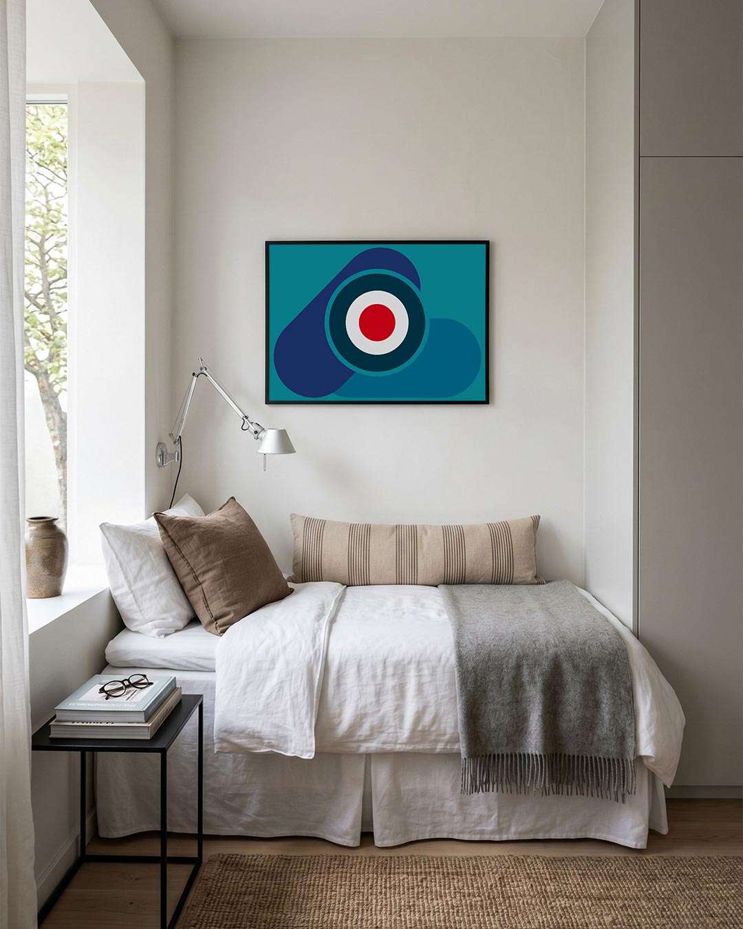 Cirkelvormen en kleur Poster