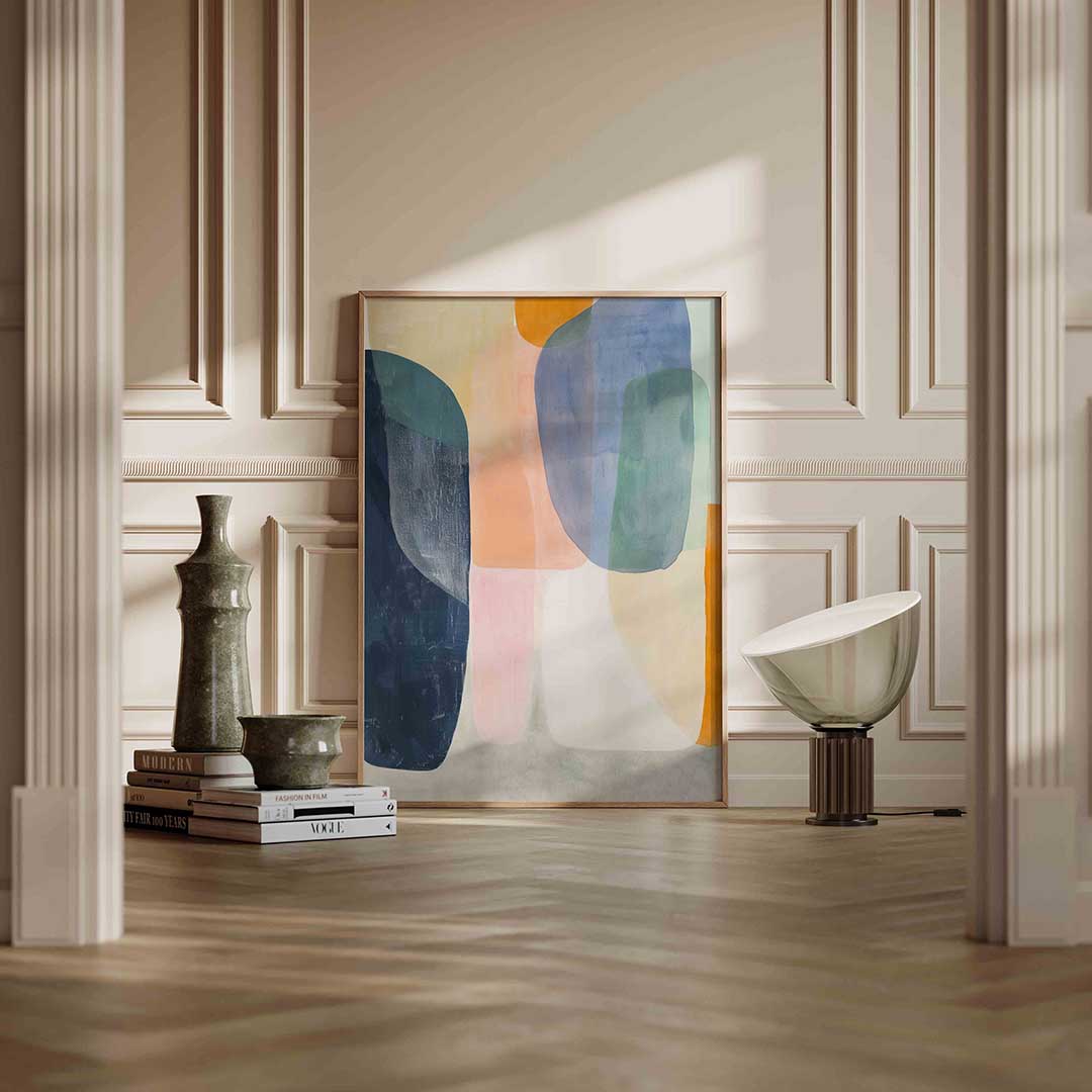 Abstracte vormen Poster