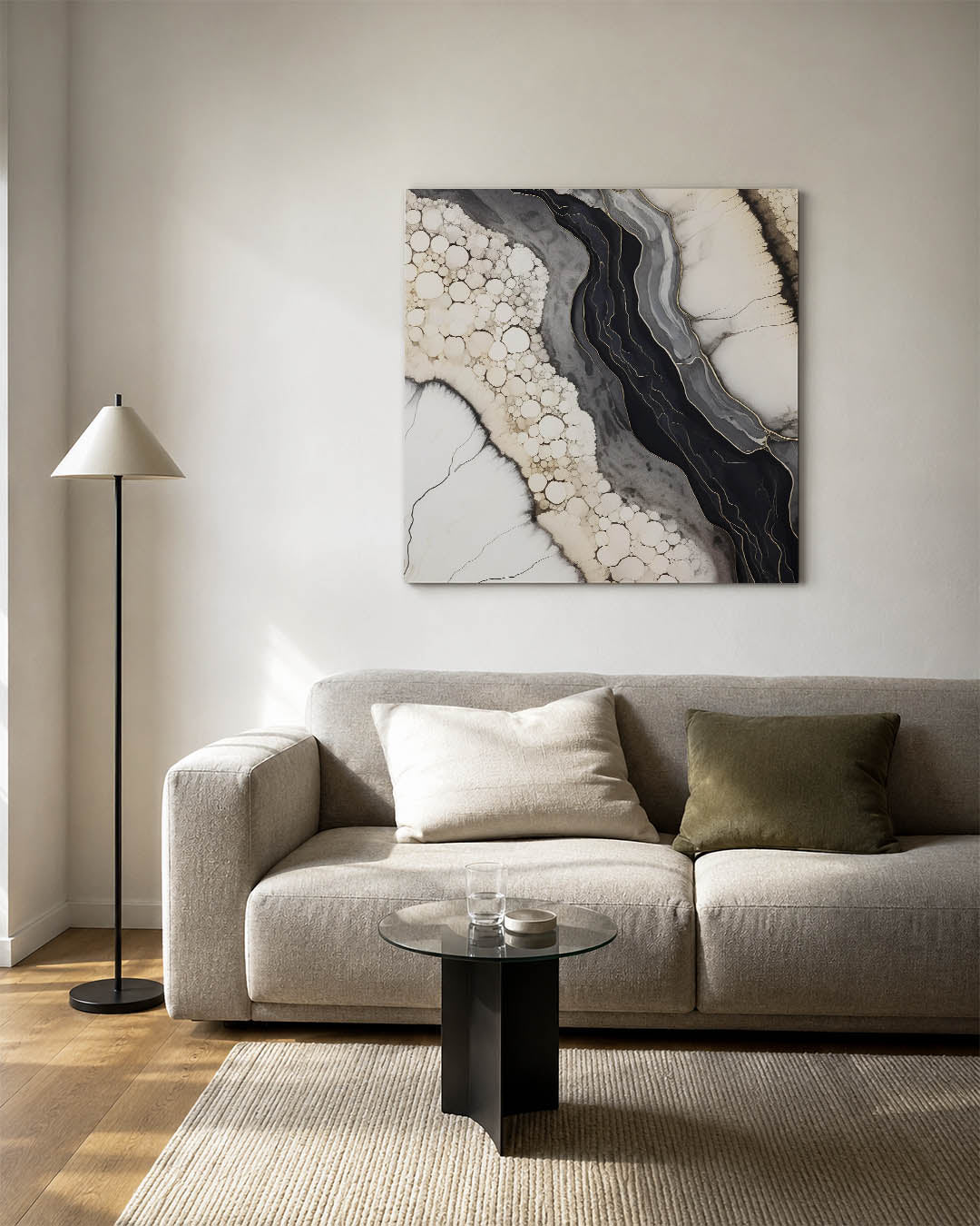 Organische vormen Kunstwerk
