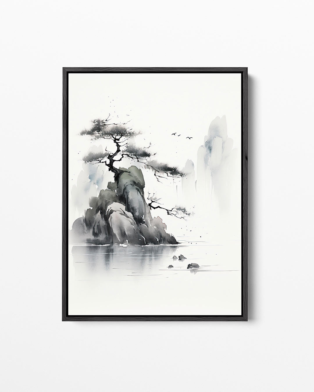 Serene natuurscène Kunstwerk