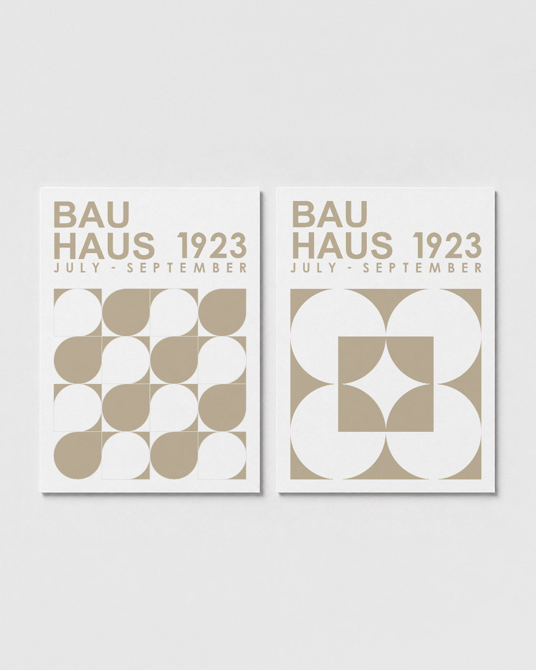 Vormen en vlakken Posterset