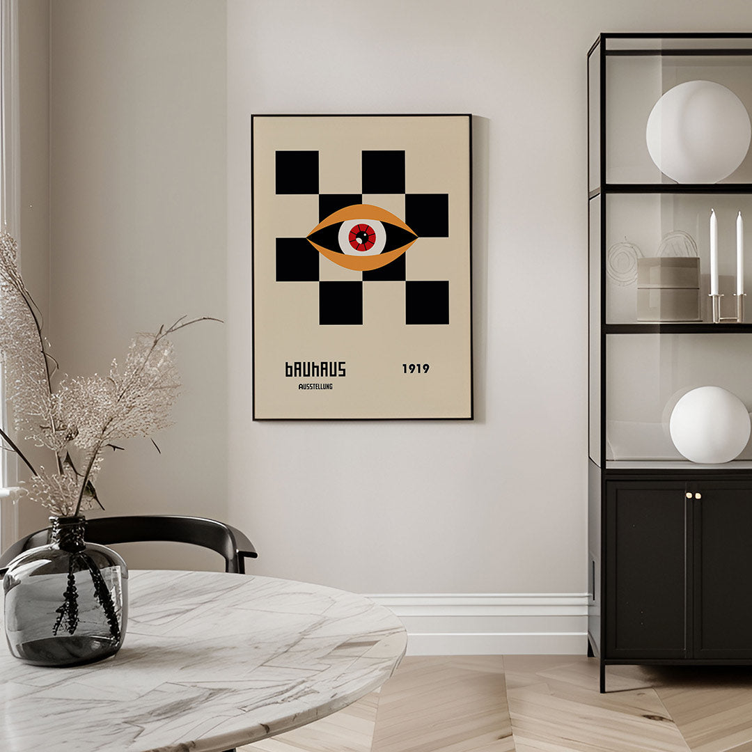 Oog en vlakken Poster