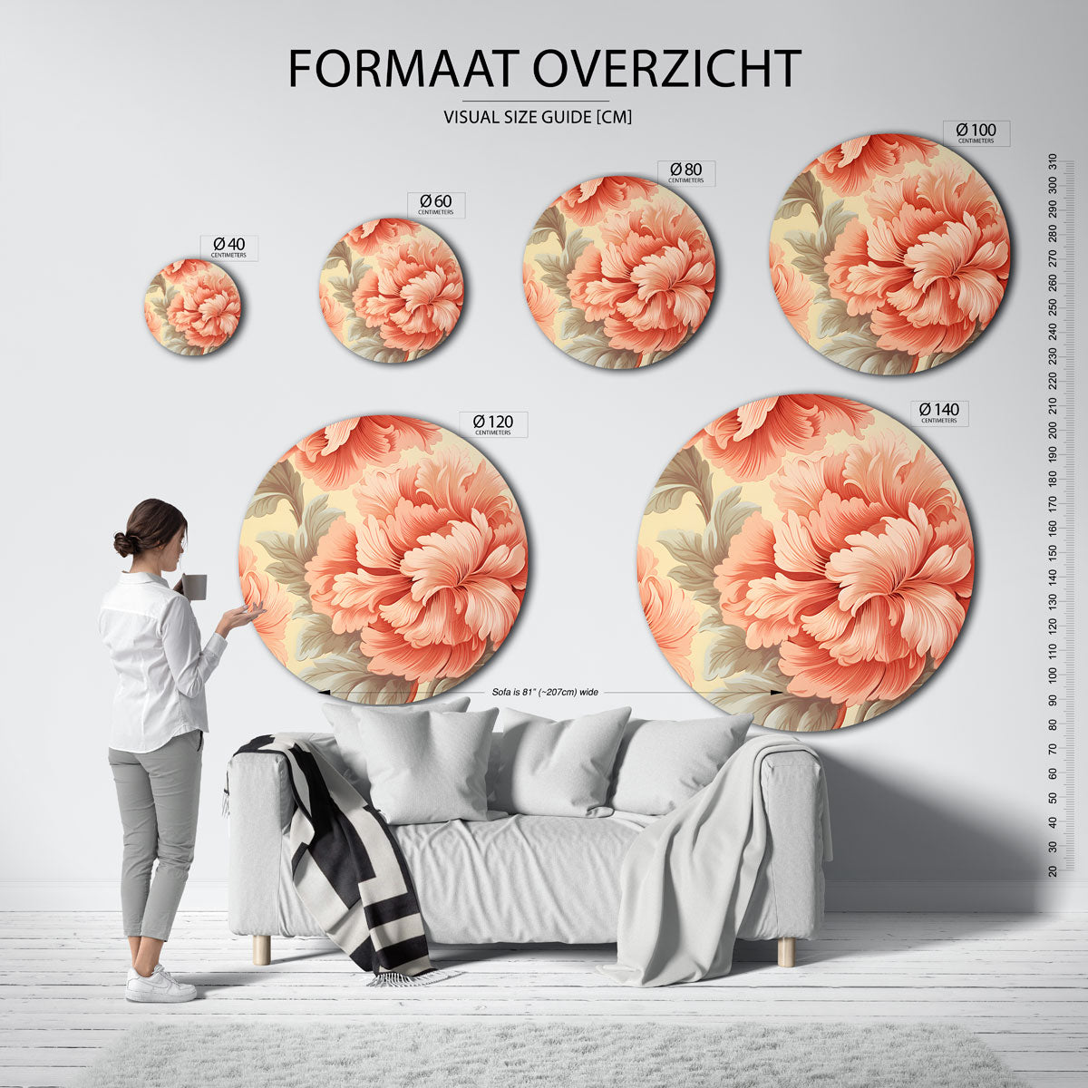 Bloemenpracht Muurcirkel