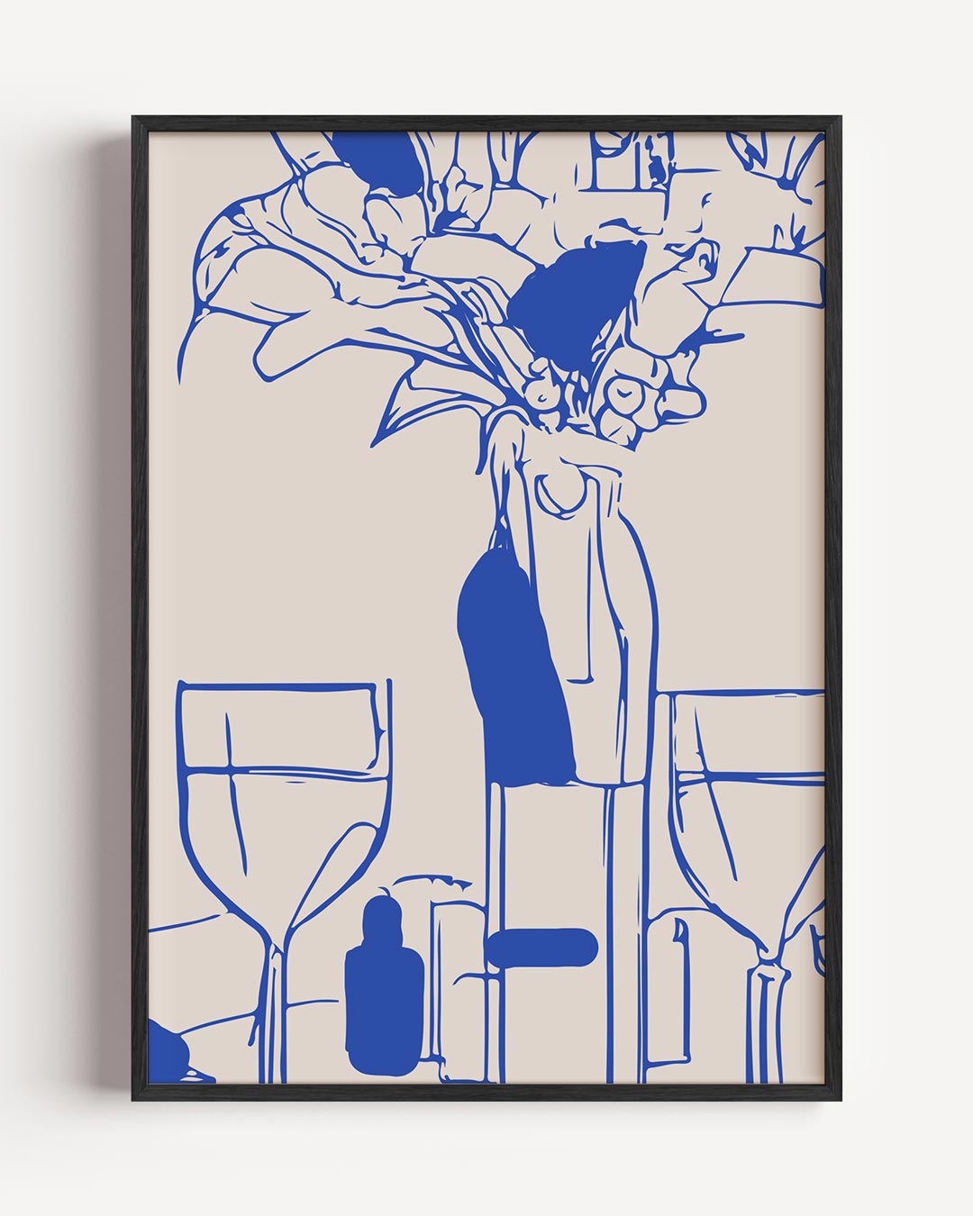 Stijlvolle Ontbijtclub Poster-WallArtistic