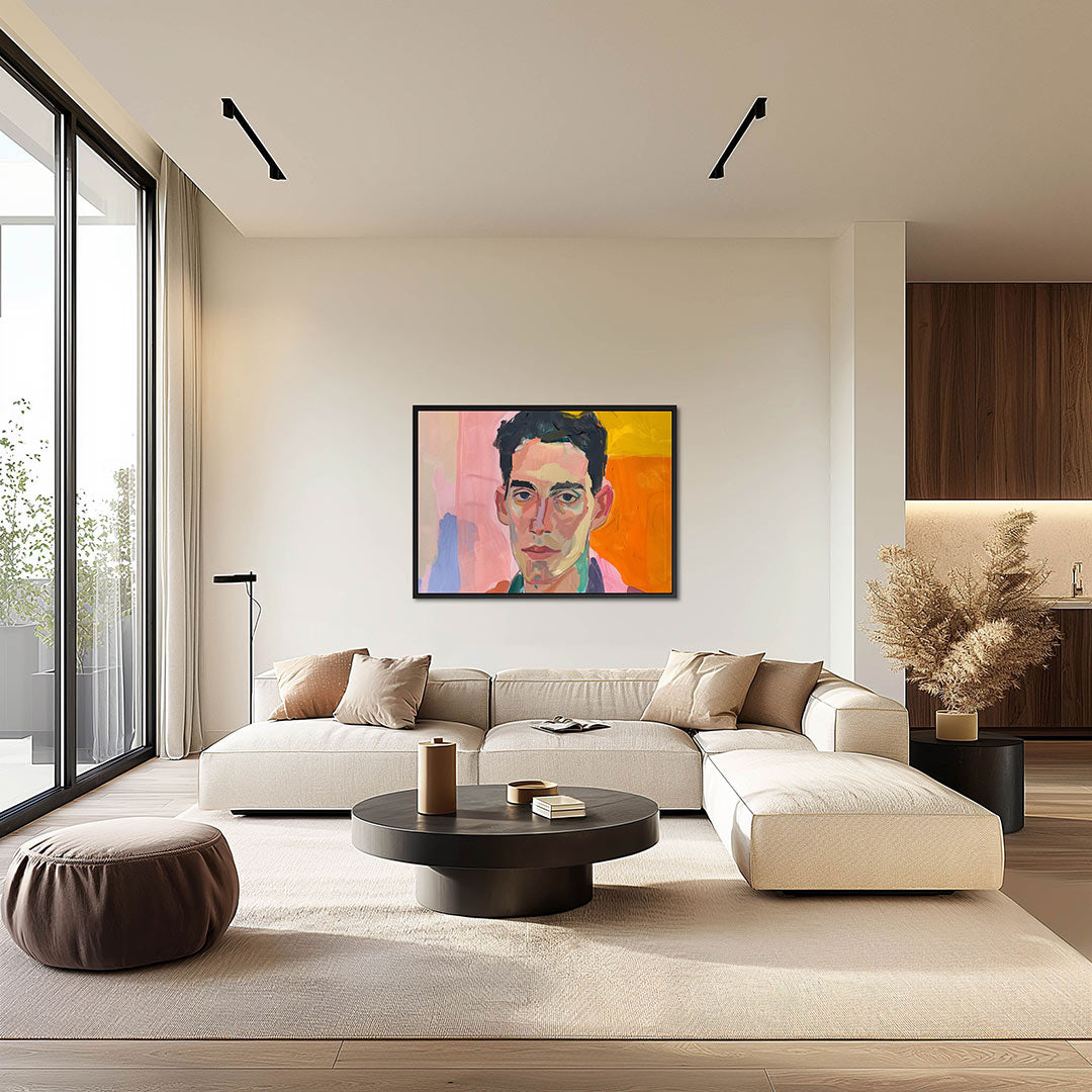 Portretstudie Kunstwerk