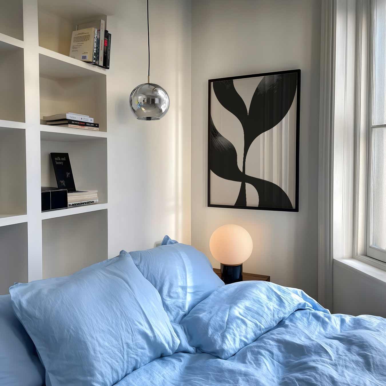Minimalistische Botanische Kunst Poster-WallArtistic