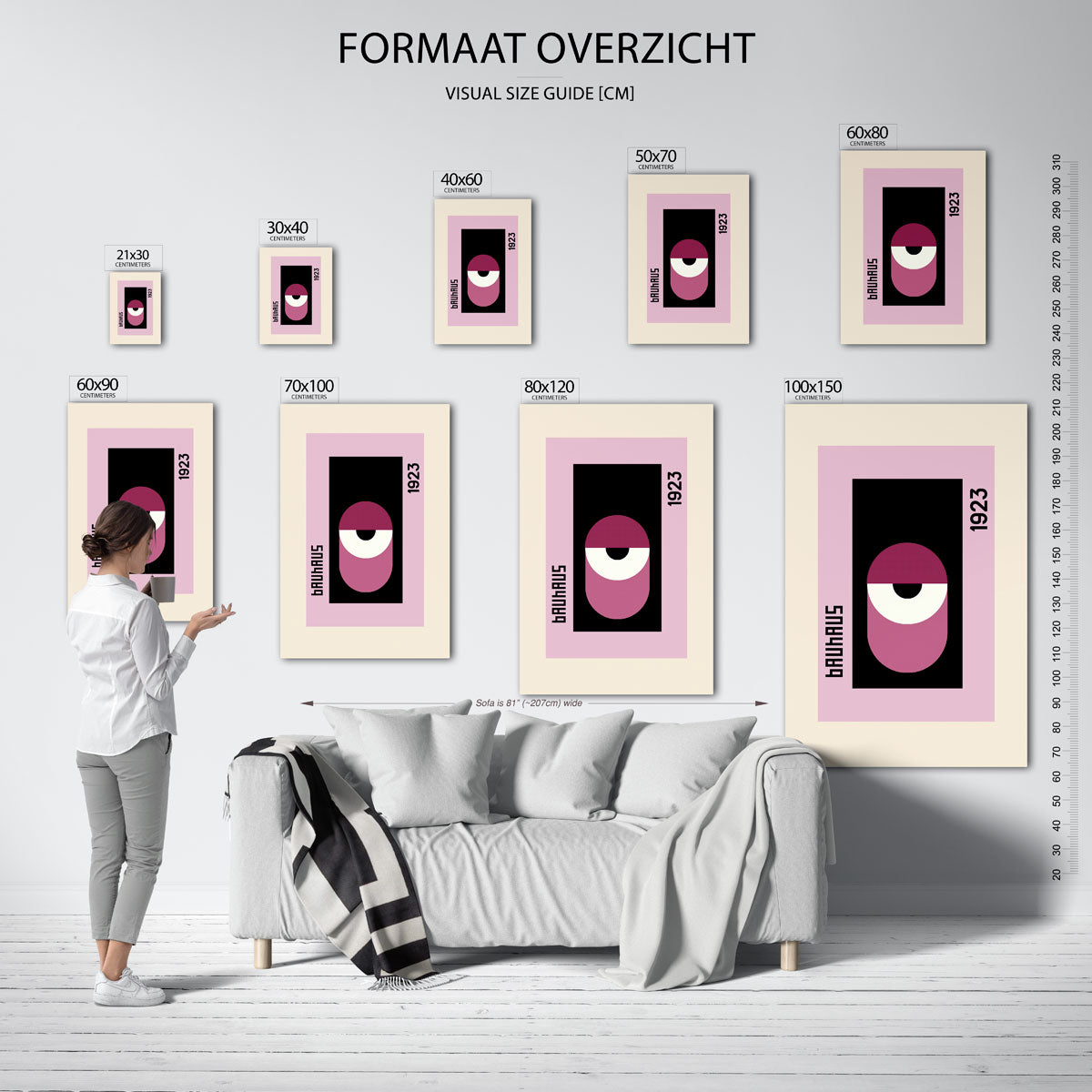 Vorm en kleur Poster