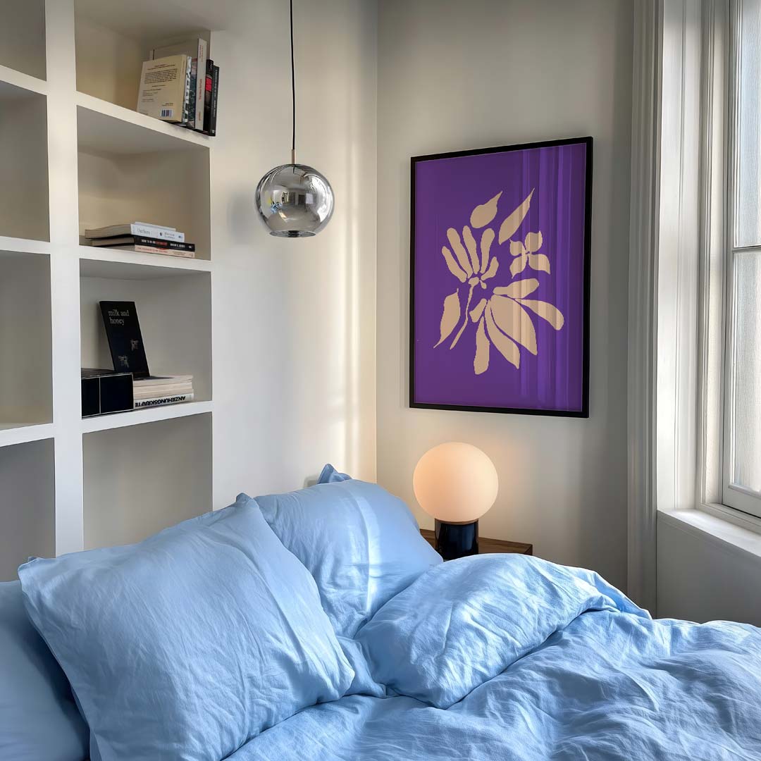 Stijlvolle Bloemenpracht Poster-WallArtistic