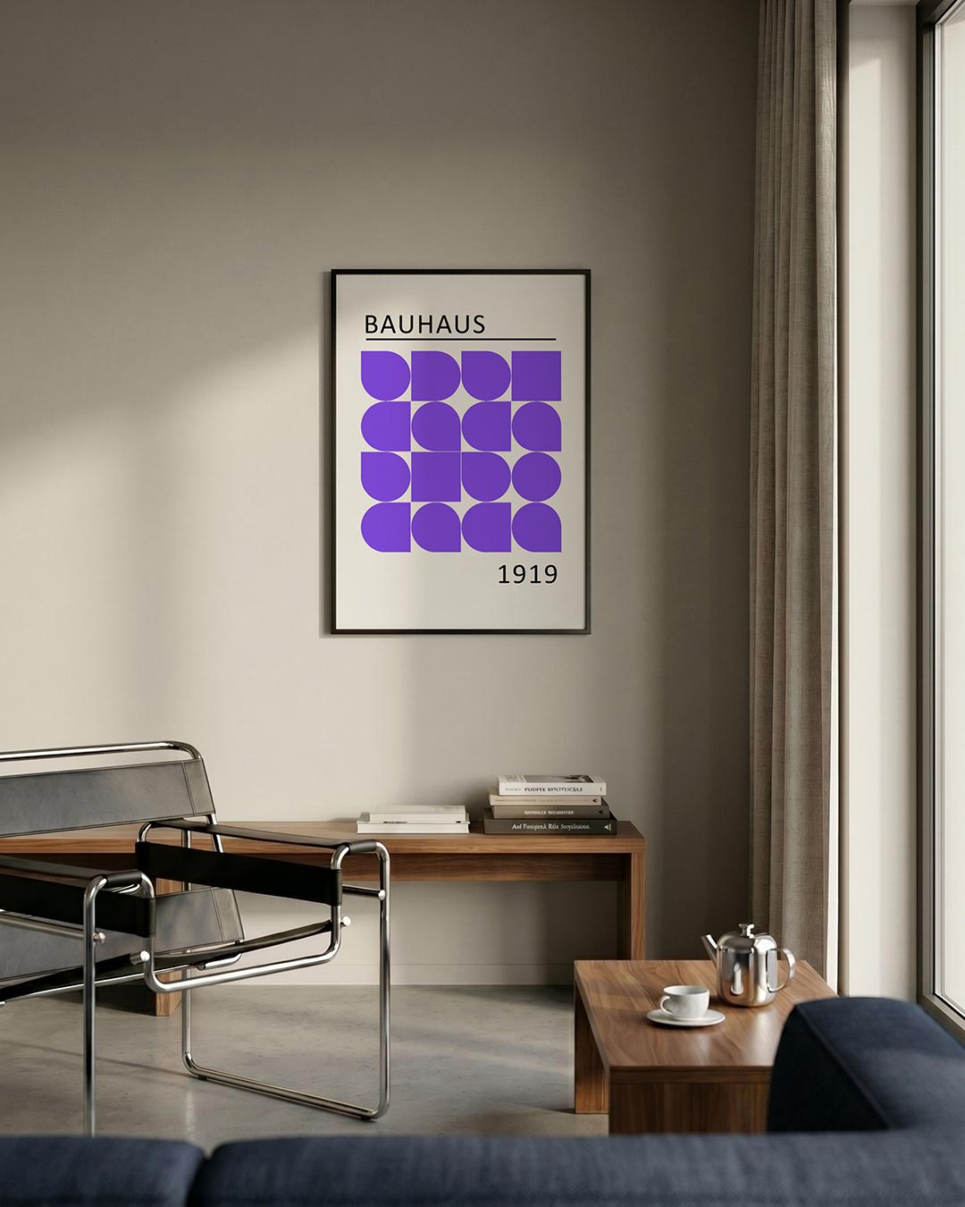 Vormritme en kleur Poster
