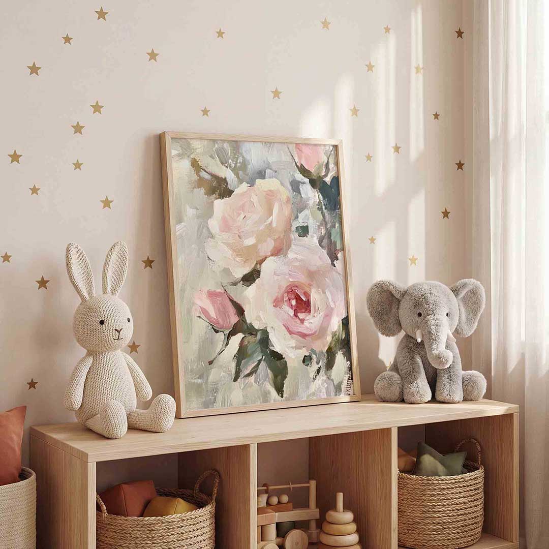 Rozen en knoppen Poster