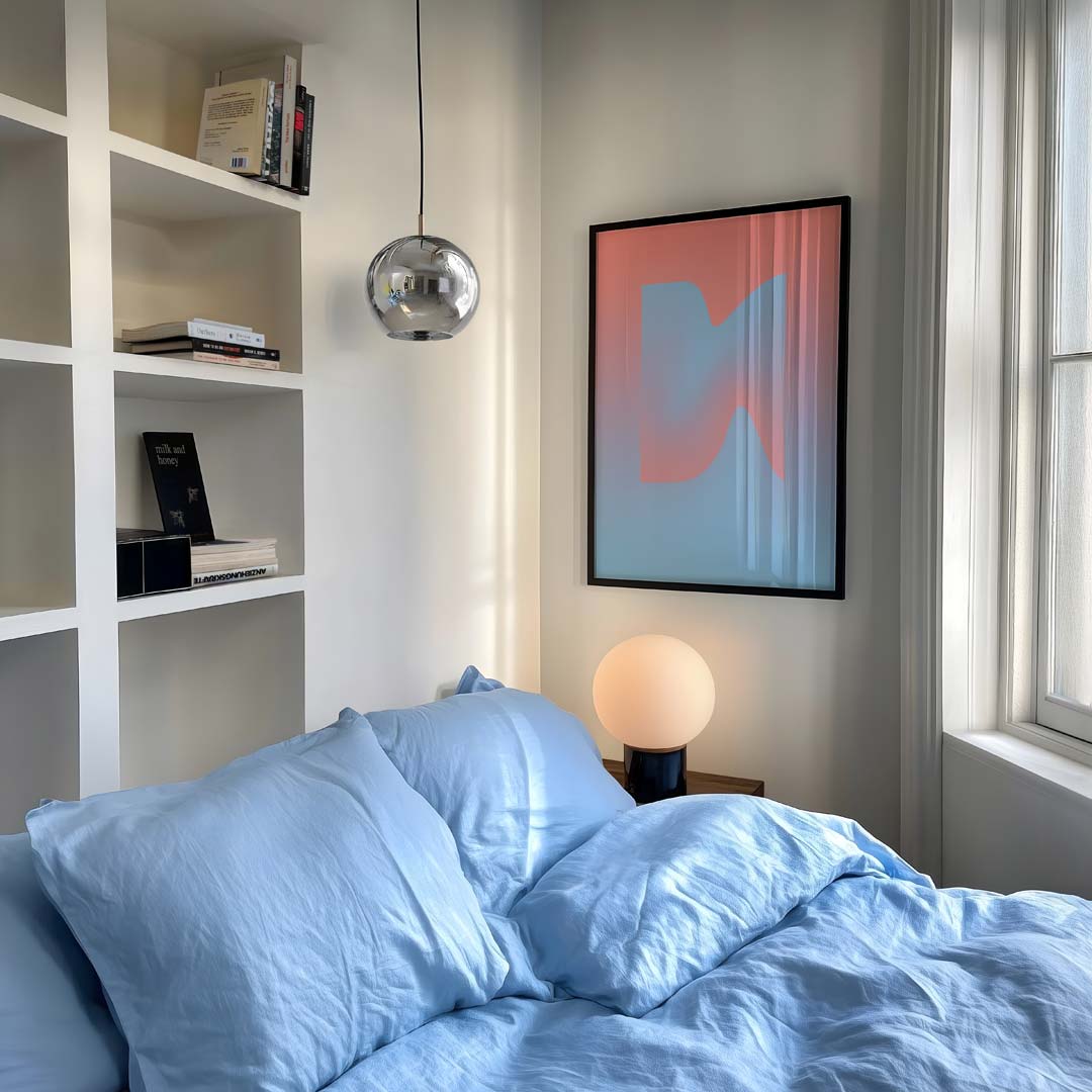 Dromerige Vormen Poster-WallArtistic