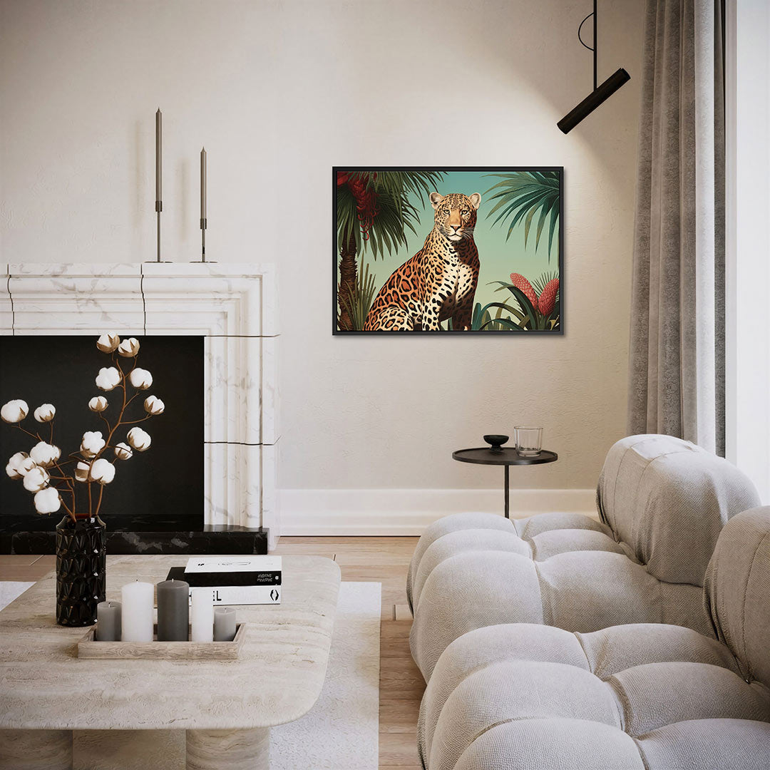 Jungle dierportret Kunstwerk