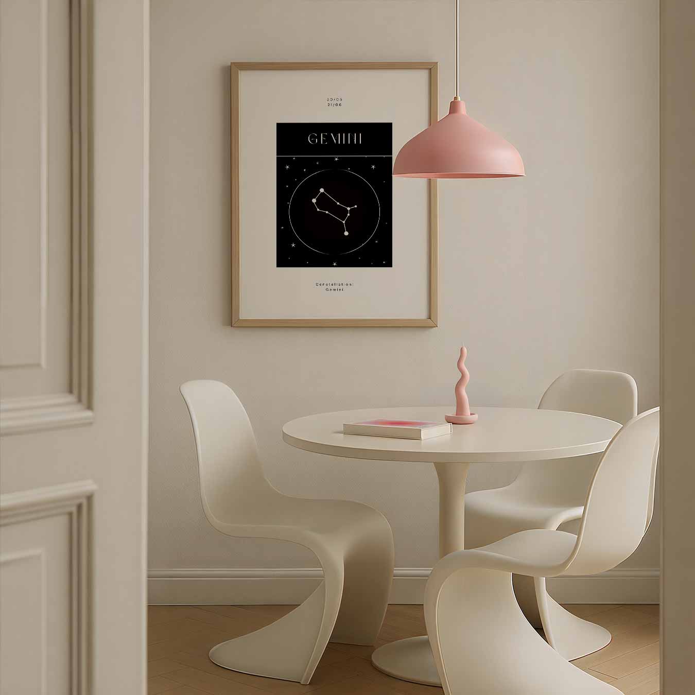 Gemini Sterrenbeeld Poster-WallArtistic