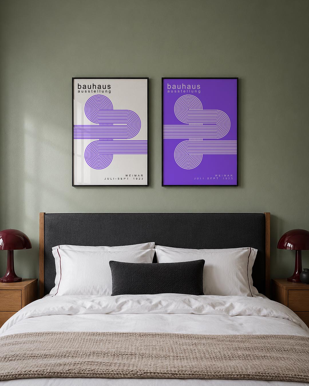 Lijnenspel en cirkelritme Posterset