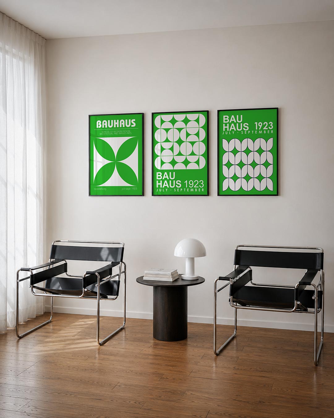 Groene symmetrie Posterset