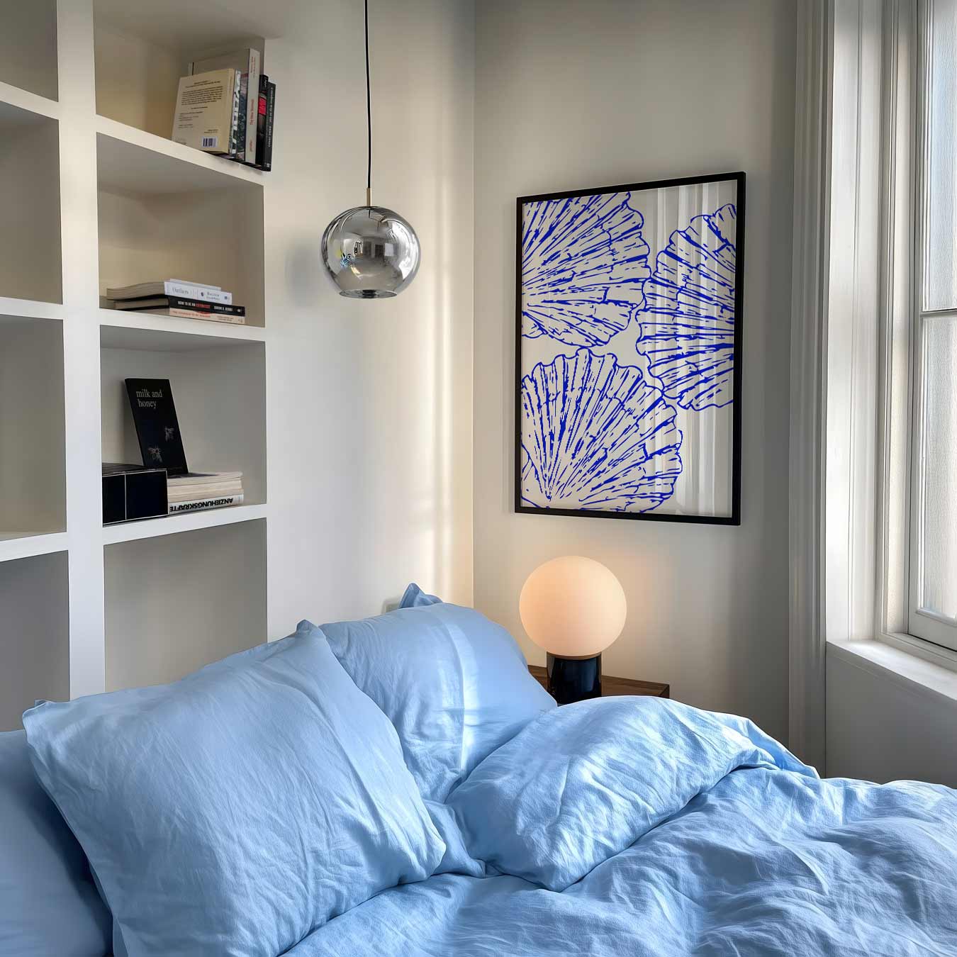 Schelp Inspiratie Wandkunst Poster-WallArtistic