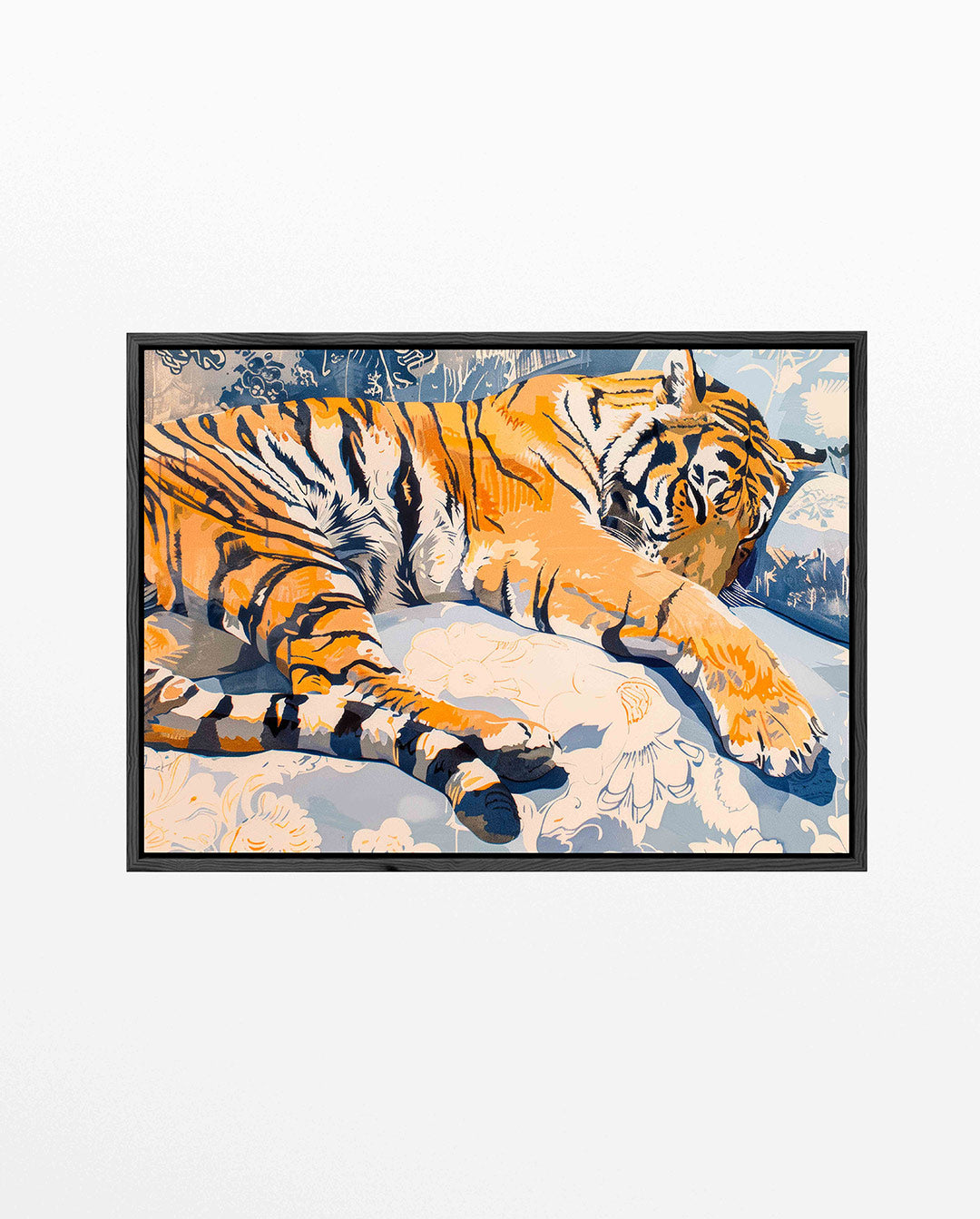Dromende tijger Kunstwerk