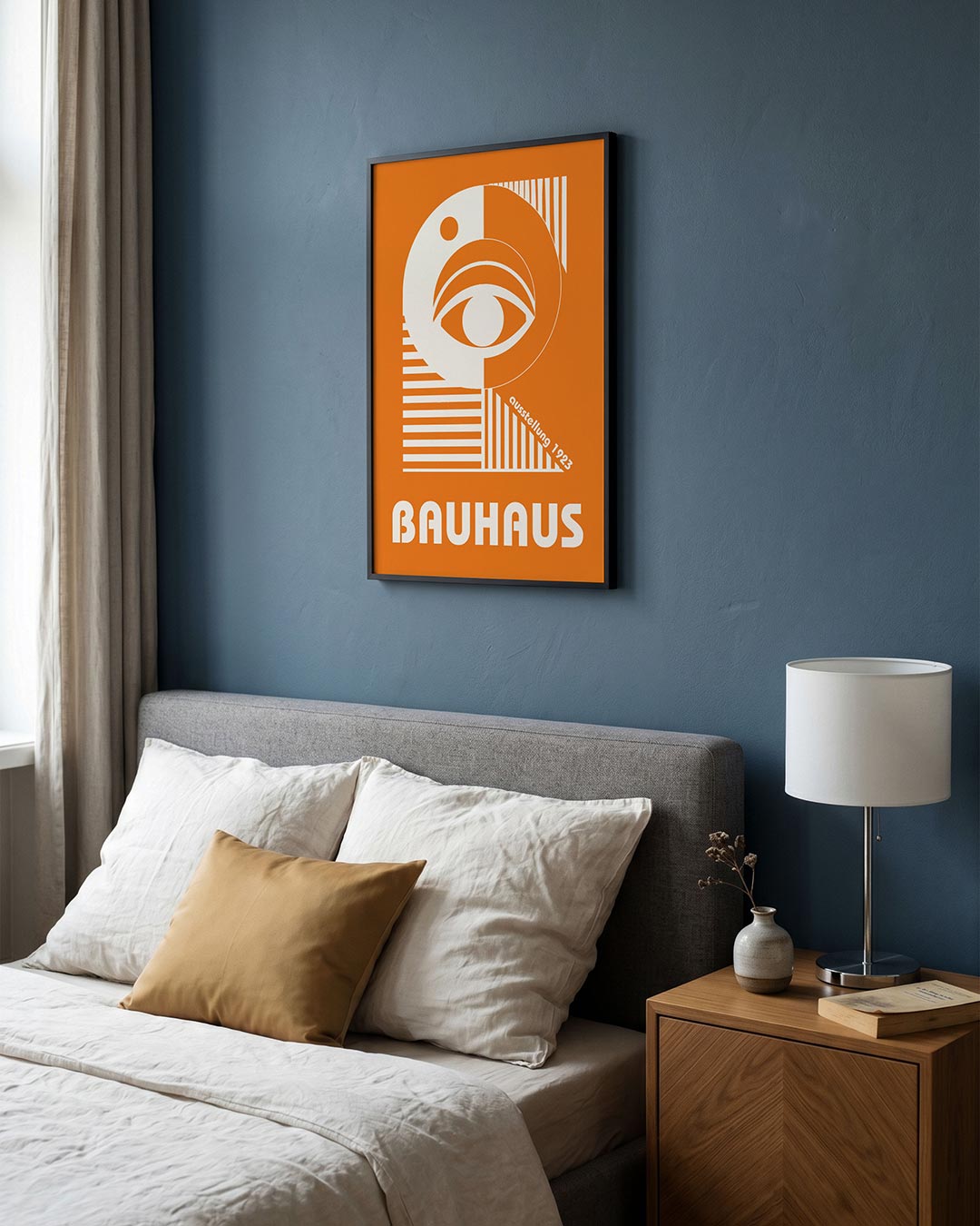 Oog en lijnen Poster