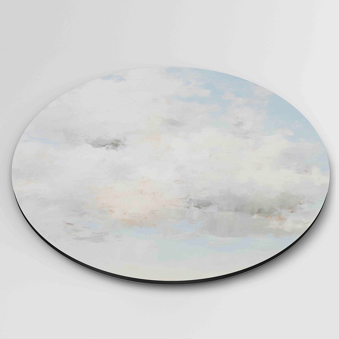 Lucht en wolken Muurcirkel