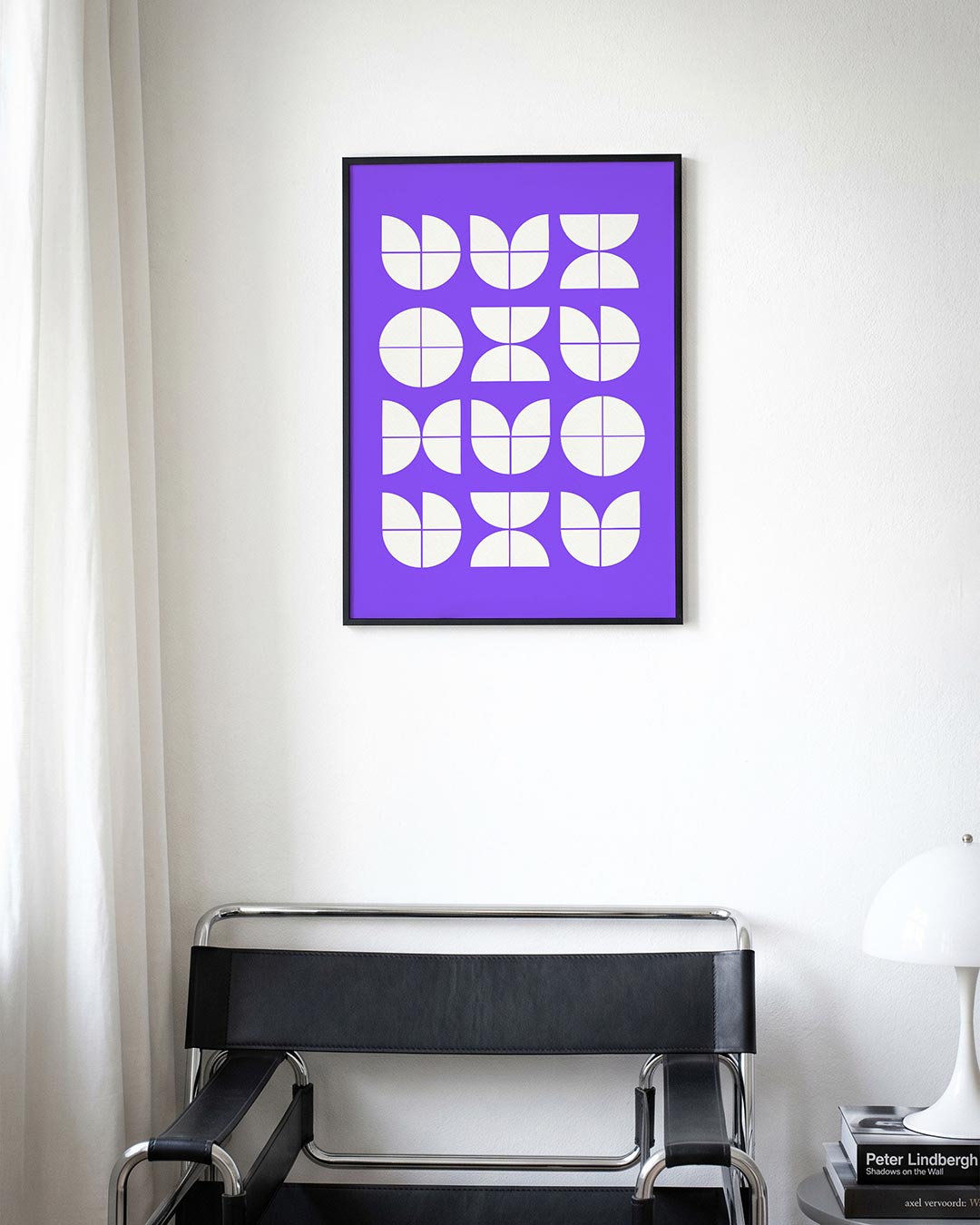 Vormritme en kleur Poster