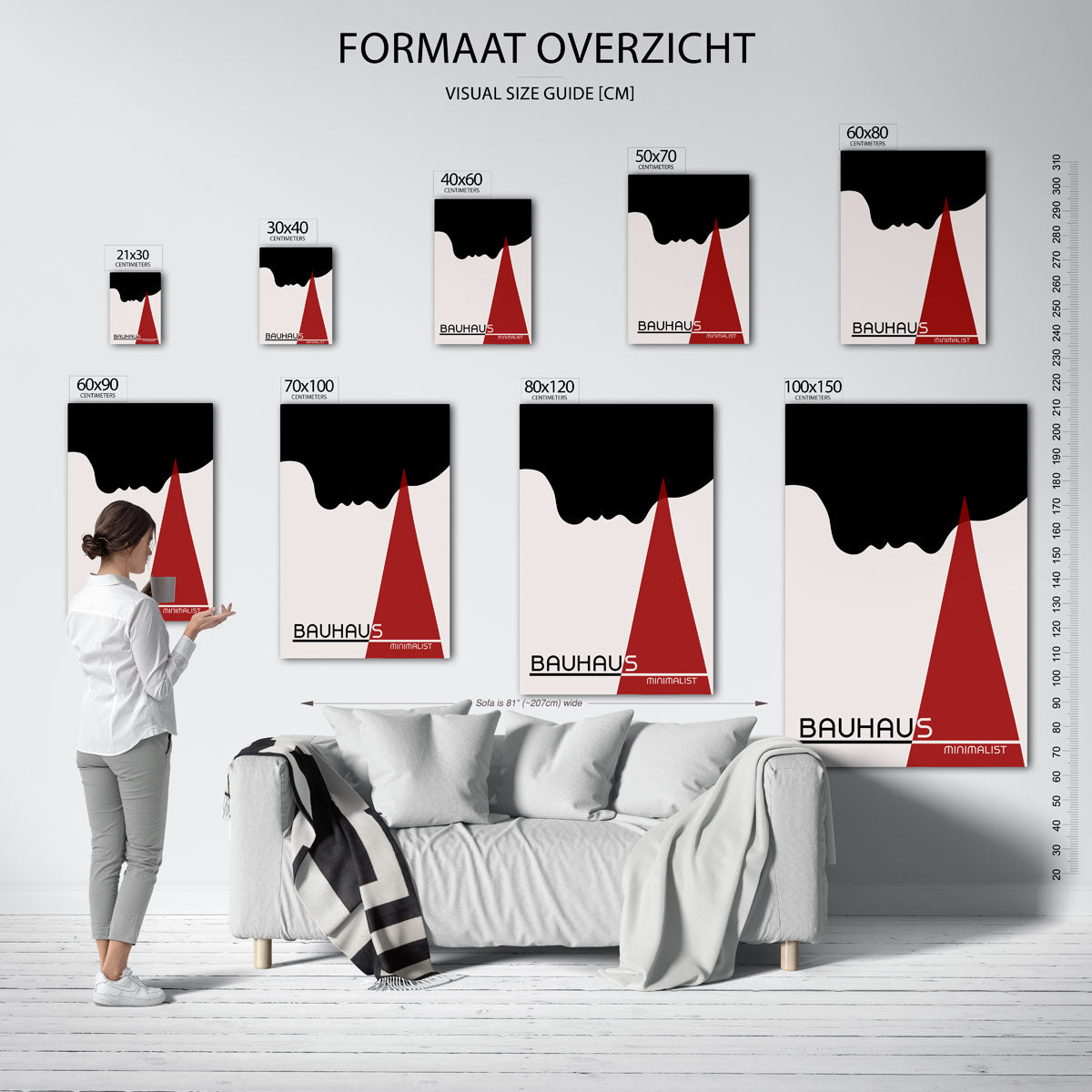 Vorm en kleur Poster
