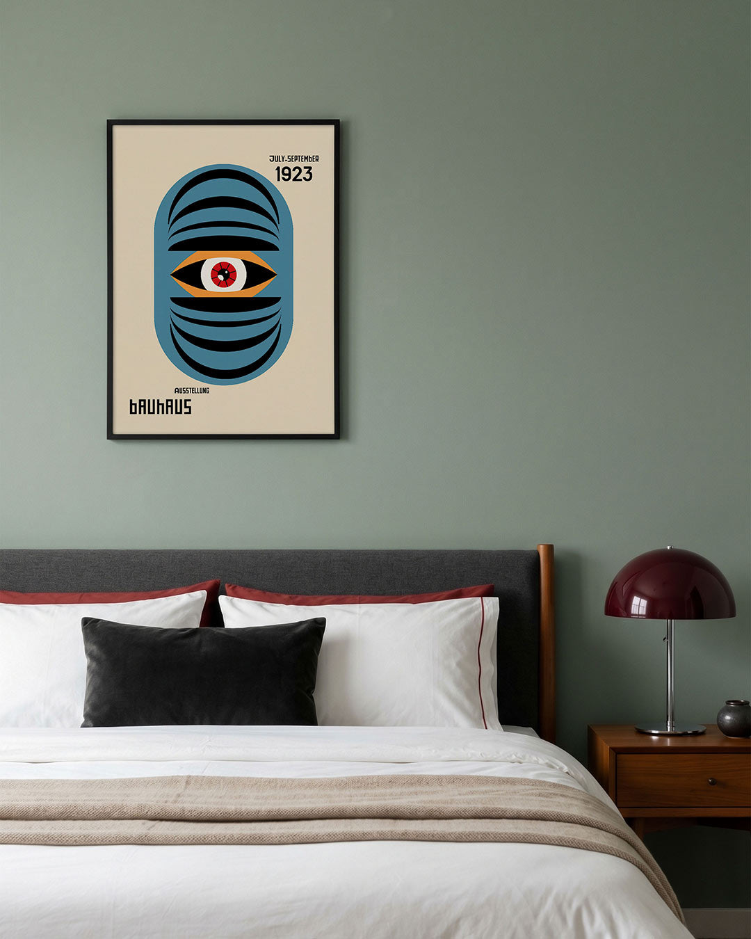 Oog en lijnen Poster