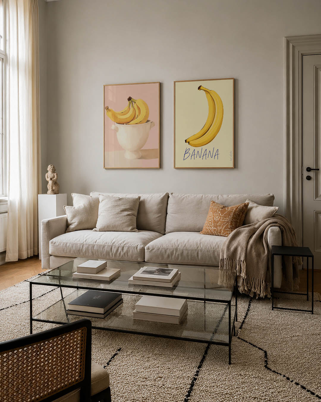 Fruit en vormen Posterset