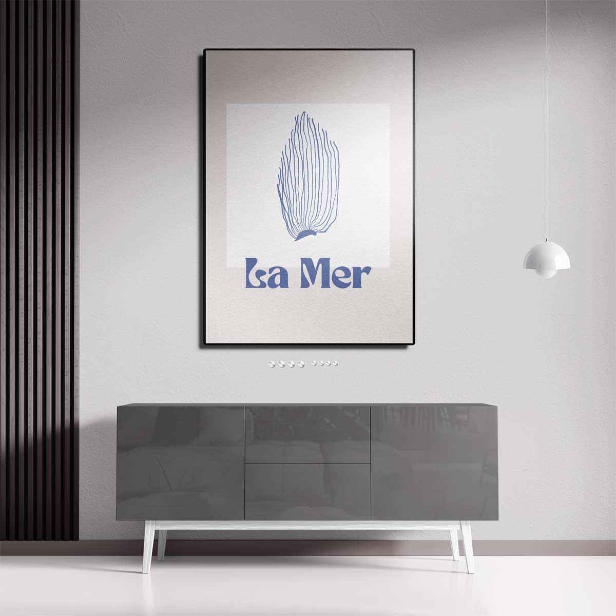 La Mer Zeedroom Print Kunstwerk-canvas-dibond-plexiglas-wanddecoratie-WallArtistic