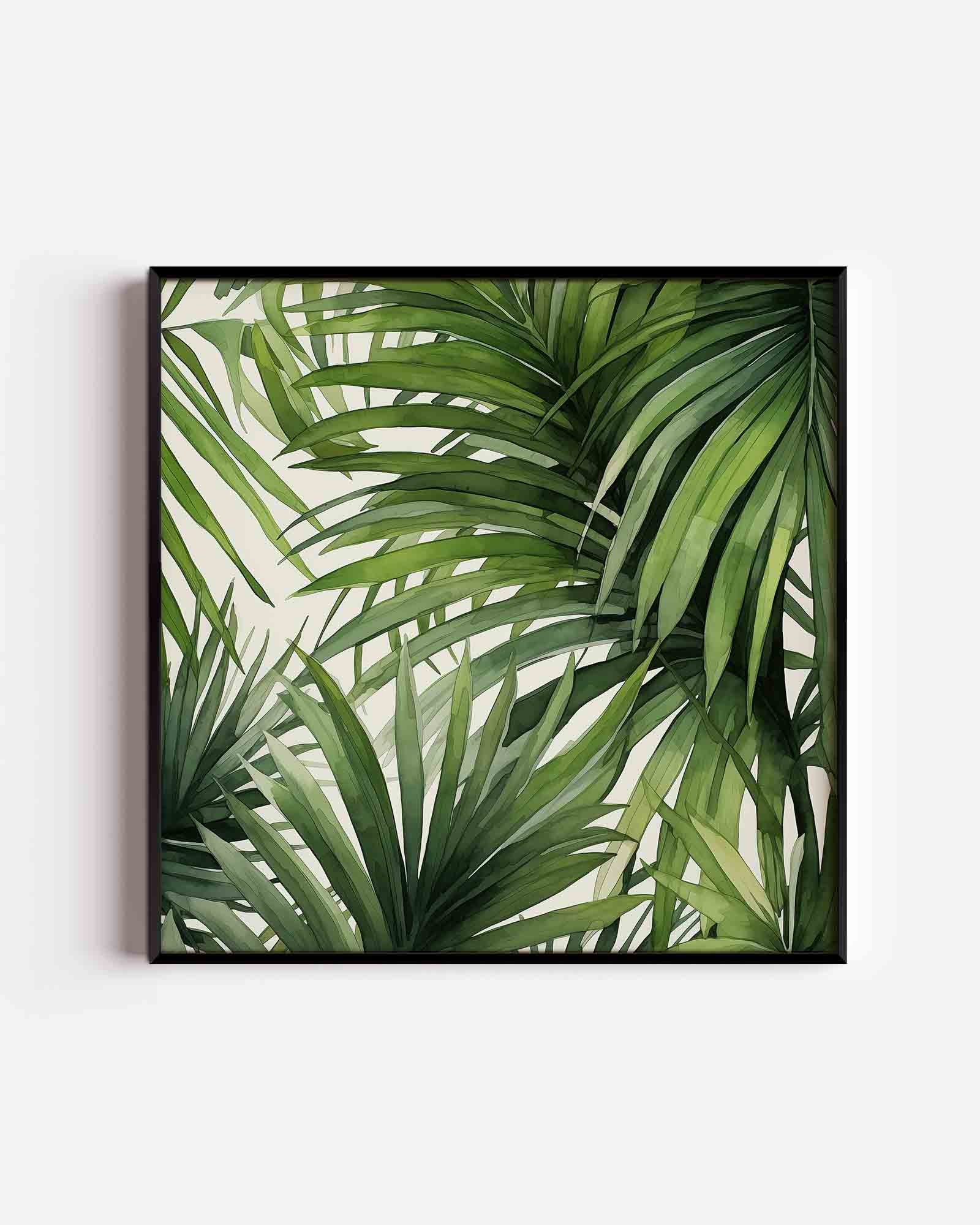 Groene bladeren Poster