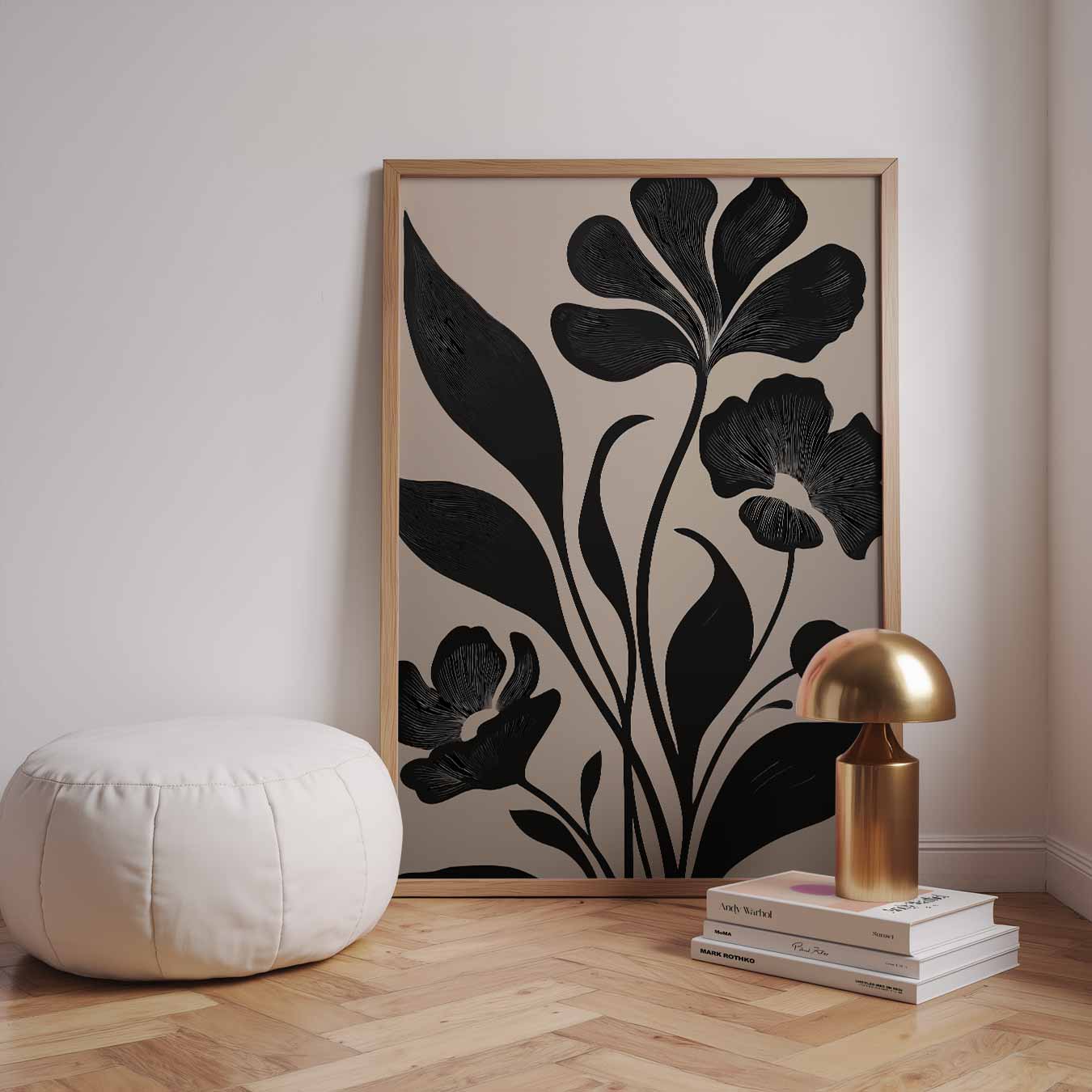 Elegant Botanical Kunstwerk Poster-WallArtistic