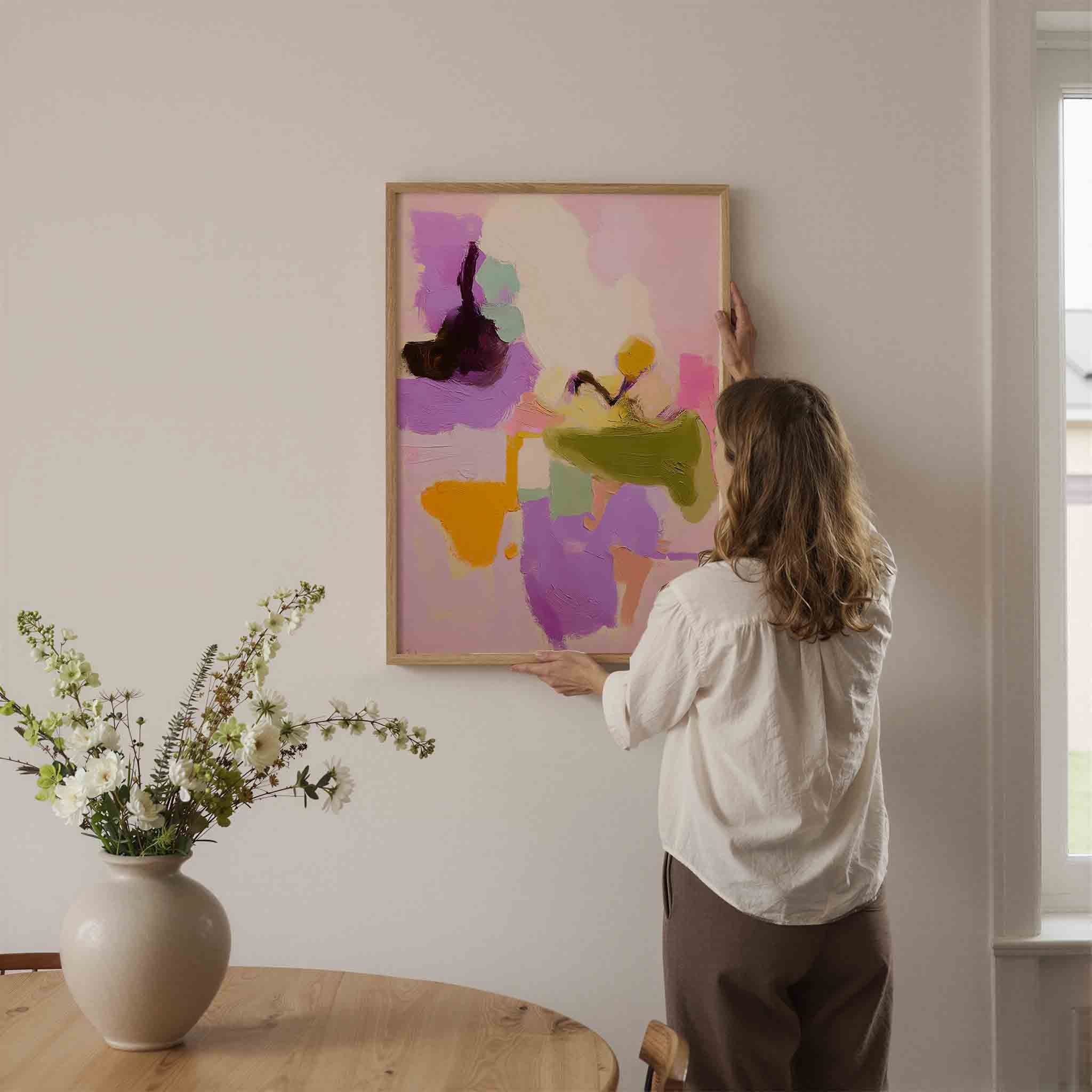 Abstracte vormen Poster