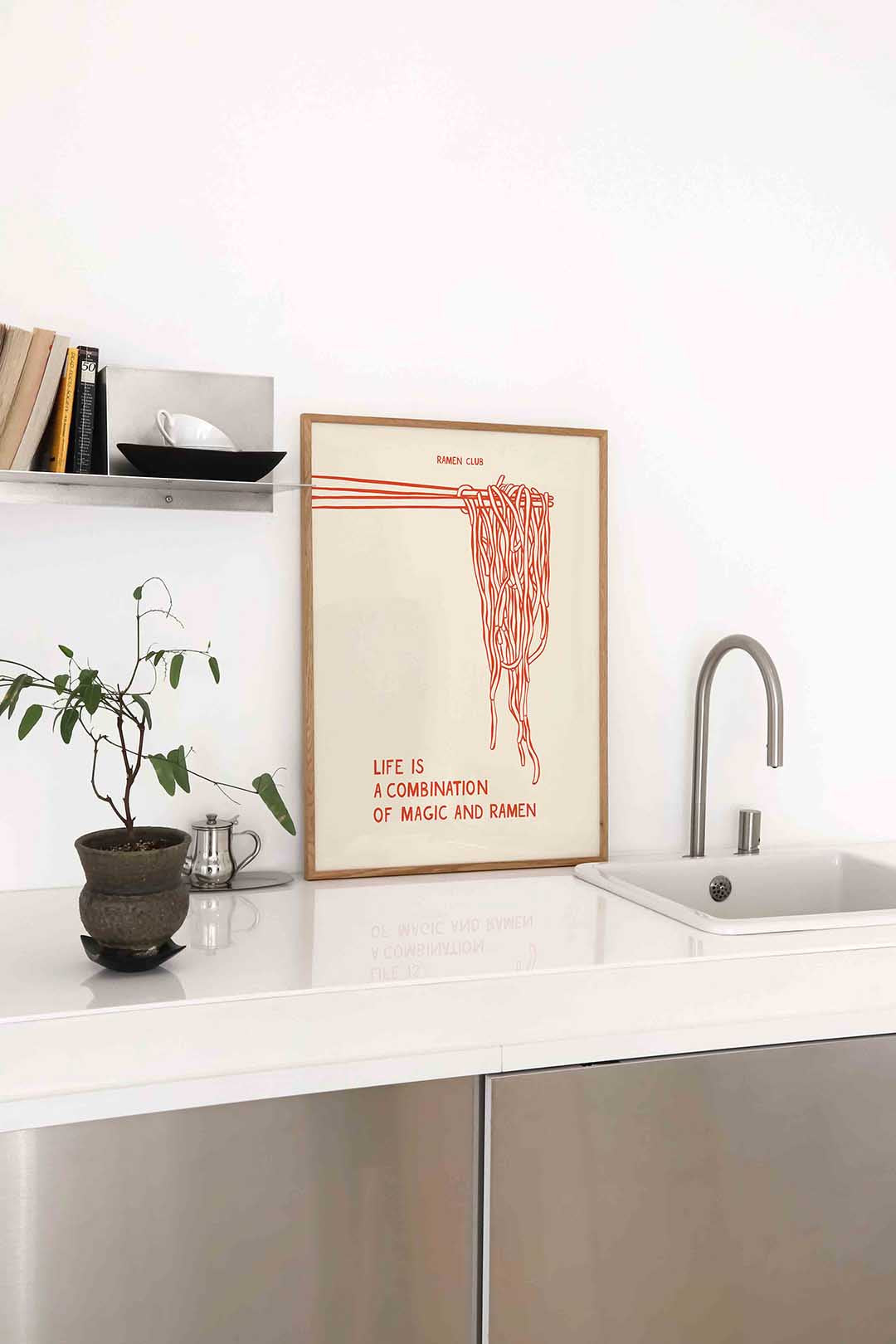 Ramen en magie Poster