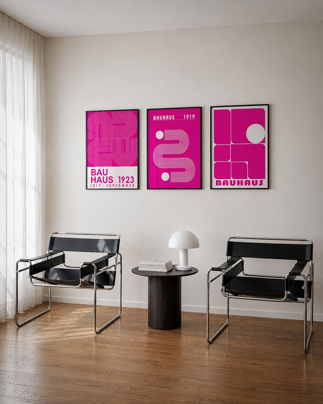 Lijnen en kleurvlakken Posterset