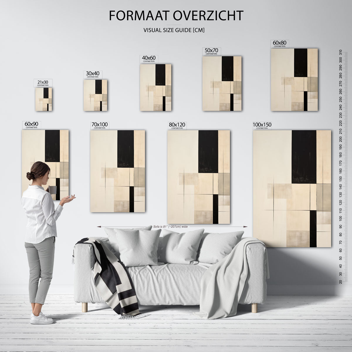 Geometrische vormen Poster