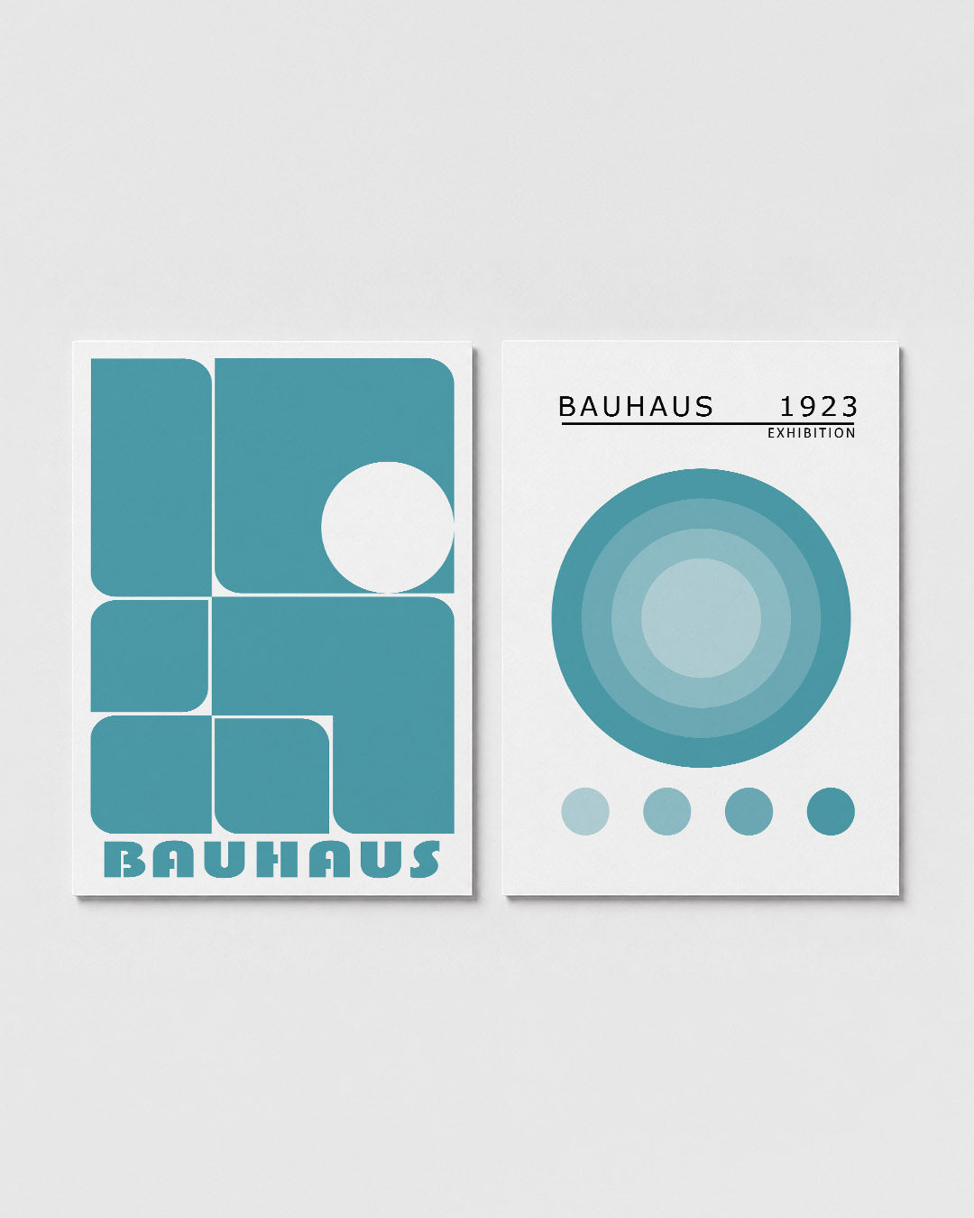 Vormen en vlakken Posterset