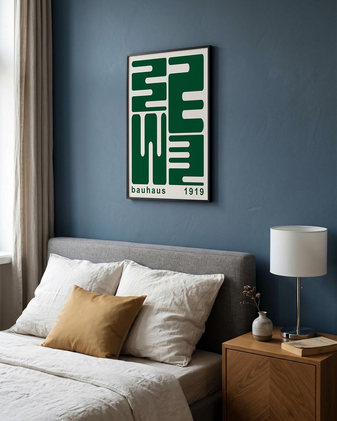 Lijnenspel en vormen Poster