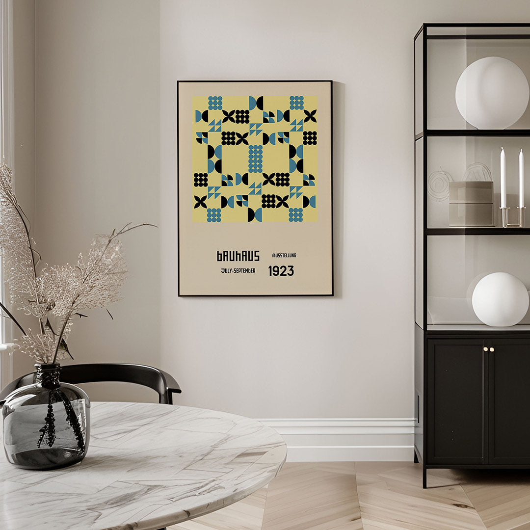 Vormritme en kleur Poster
