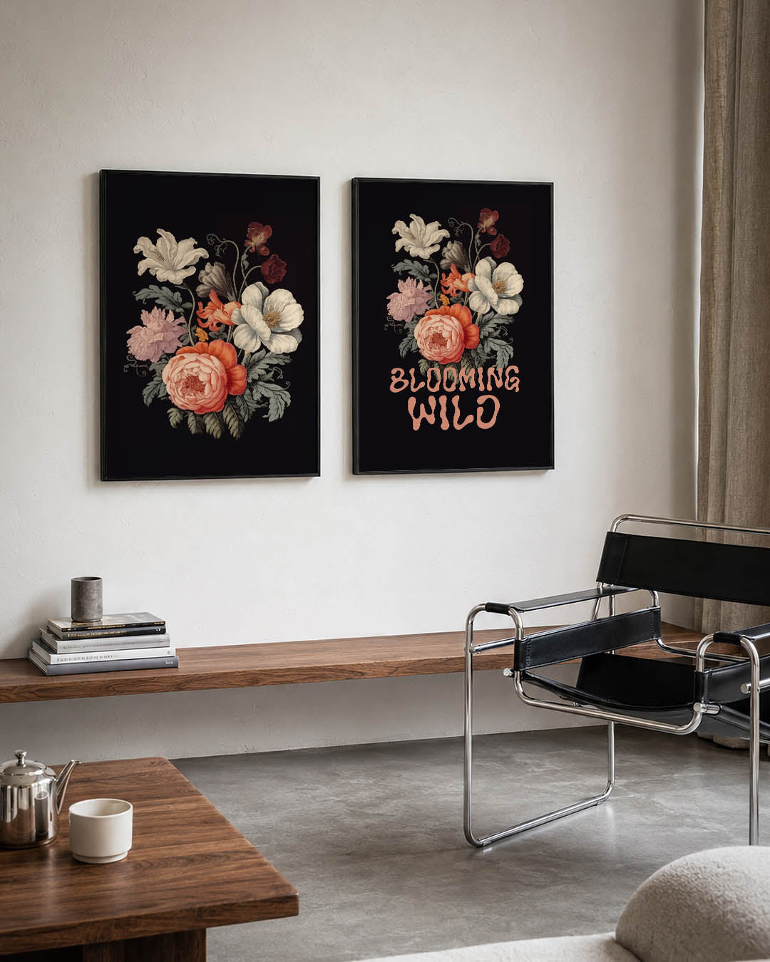 Bloemrijke harmonie Posterset