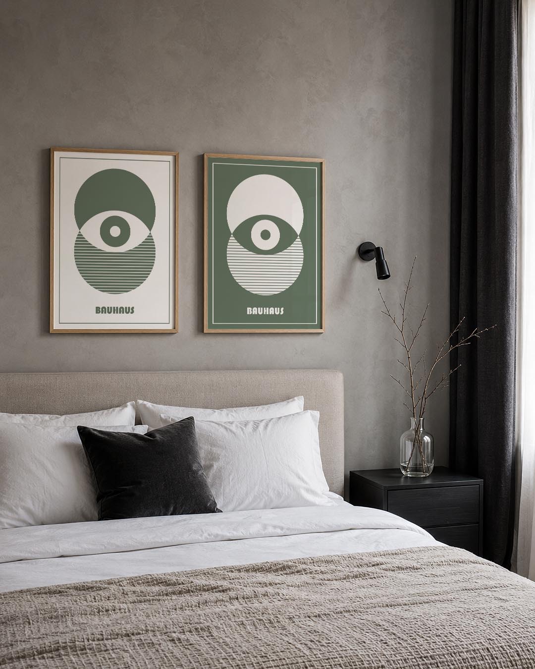 Cirkel en lijnen Posterset