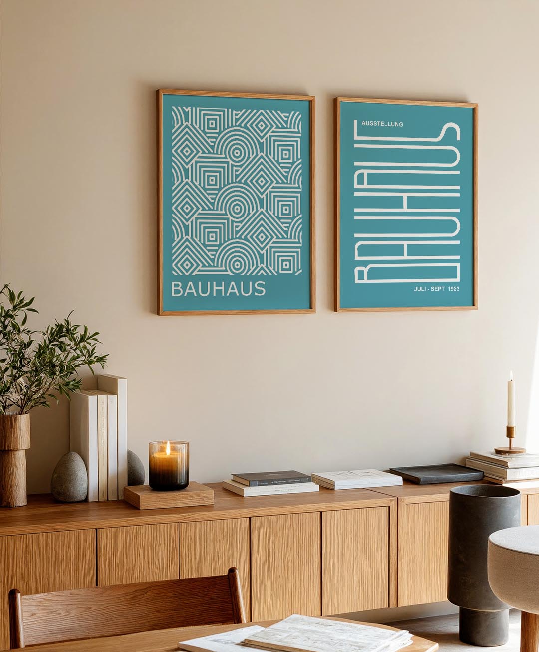 Lijnen en patronen Posterset