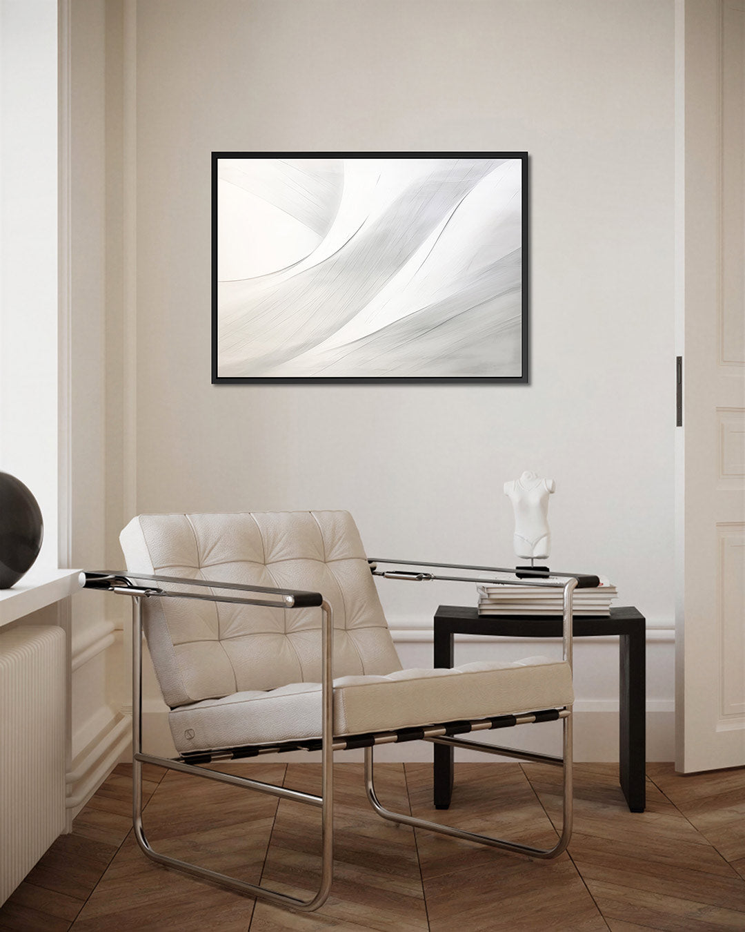 Vloeiende lijnen Kunstwerk