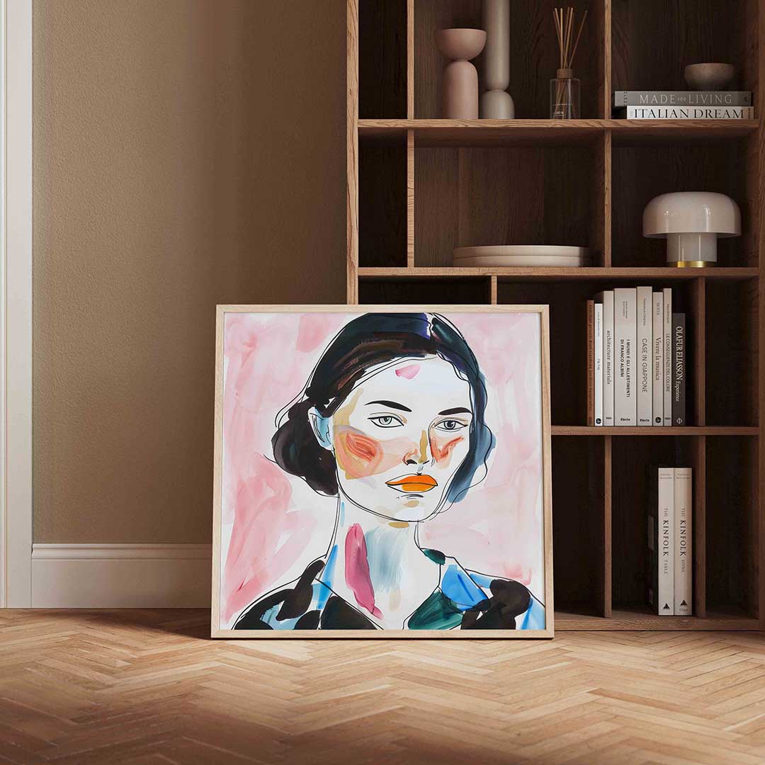 Vrouwelijk portret Poster