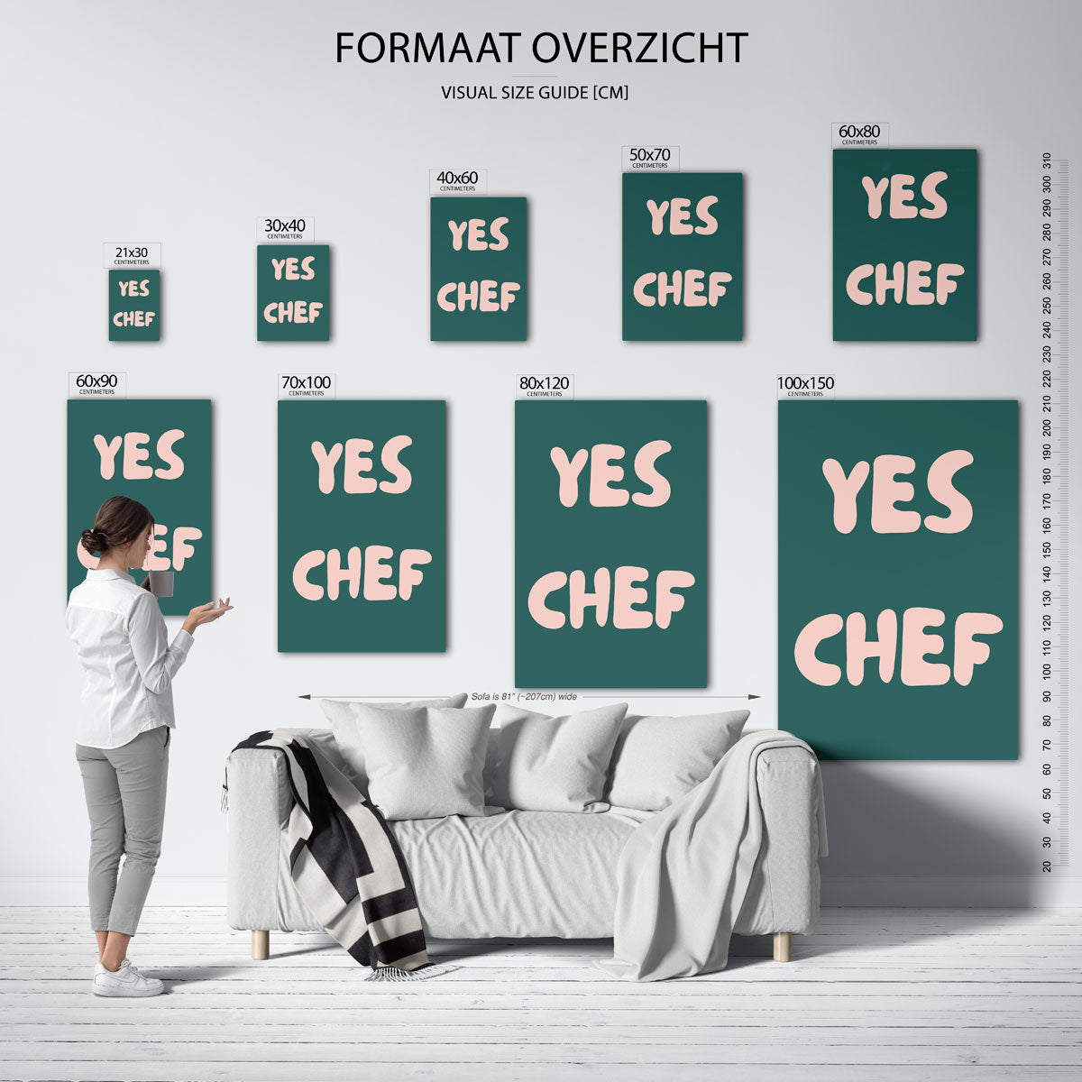 Yes chef Poster